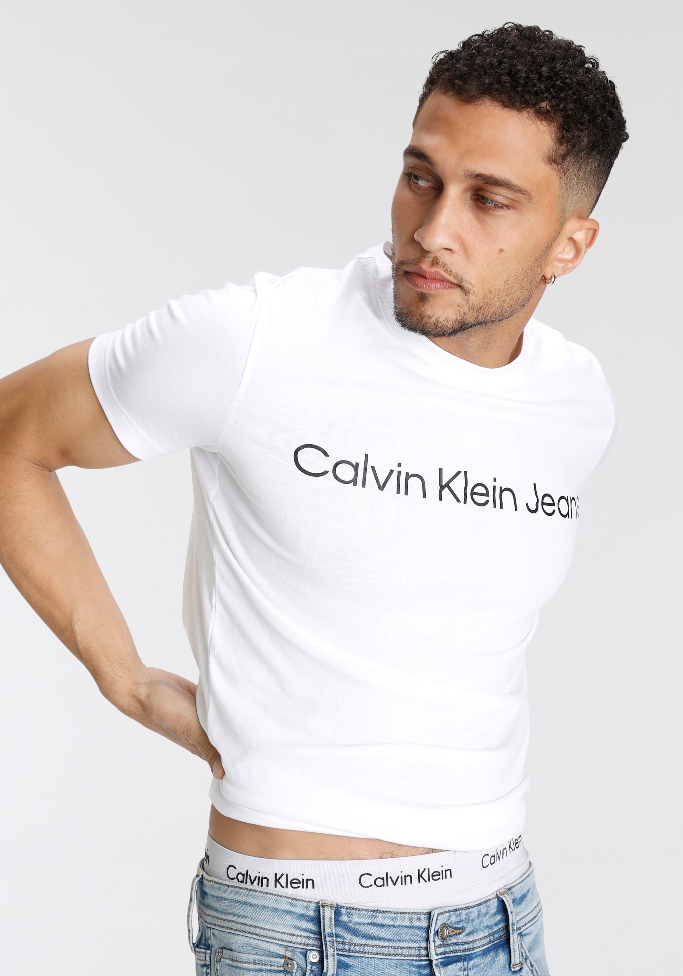 Calvin Klein Jeans T-Shirt »CORE INSTITUTIONAL LOGO SLIM TEE«