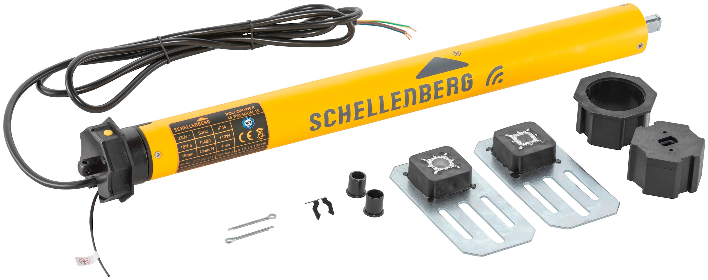 SCHELLENBERG Rollladenmotor »Premium Maxi«, mit Funk, 10 Nm