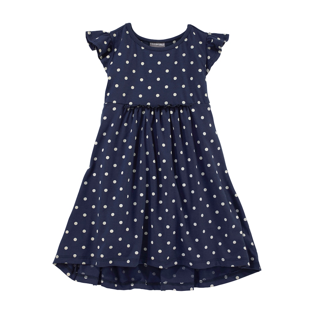 KIDSWORLD Jerseykleid »für kleine Mädchen«, (Packung, 2 tlg.)