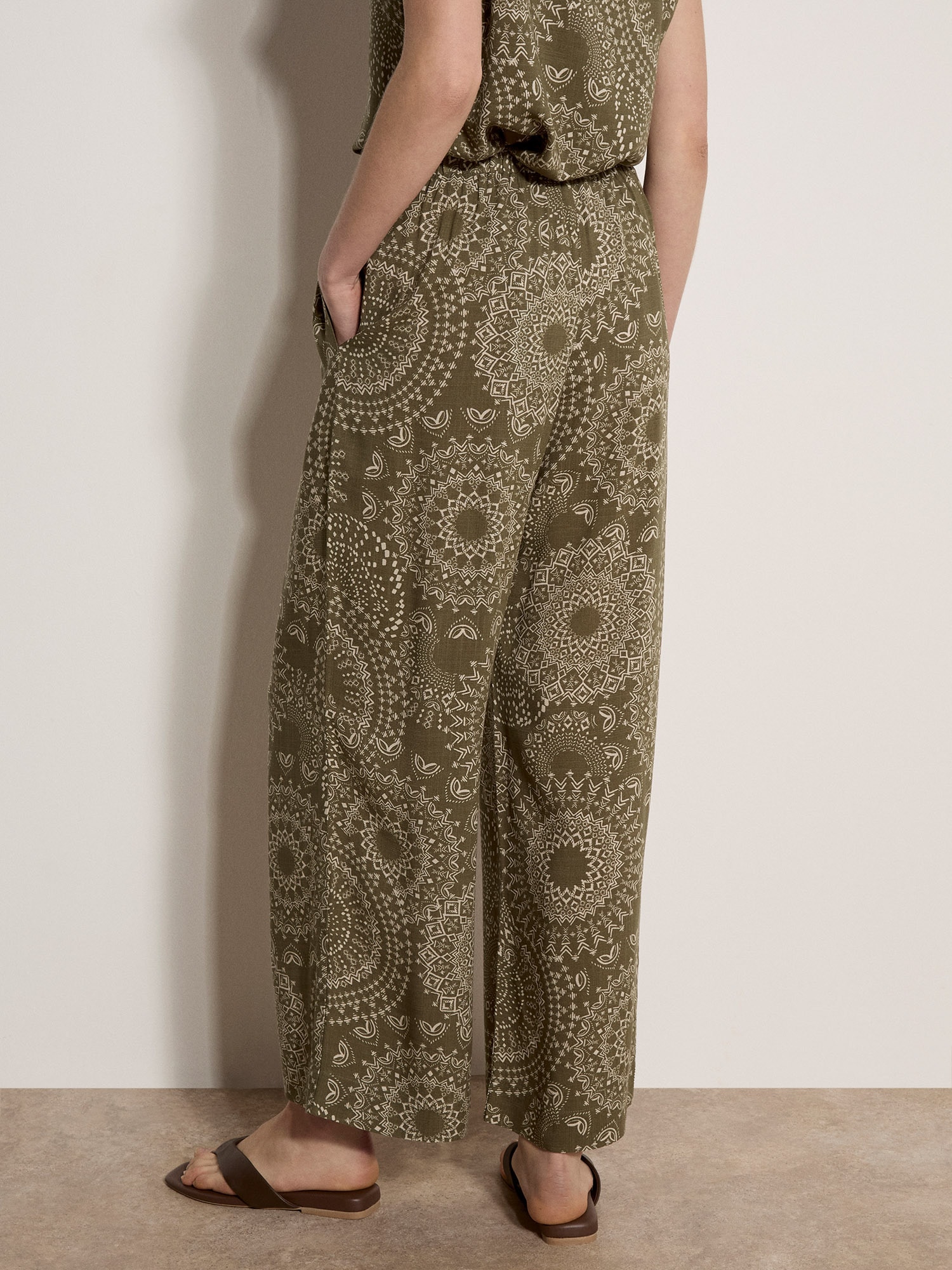 Apricot Stoffhose »Kaleidoskop-Hose«  mit Webmuster