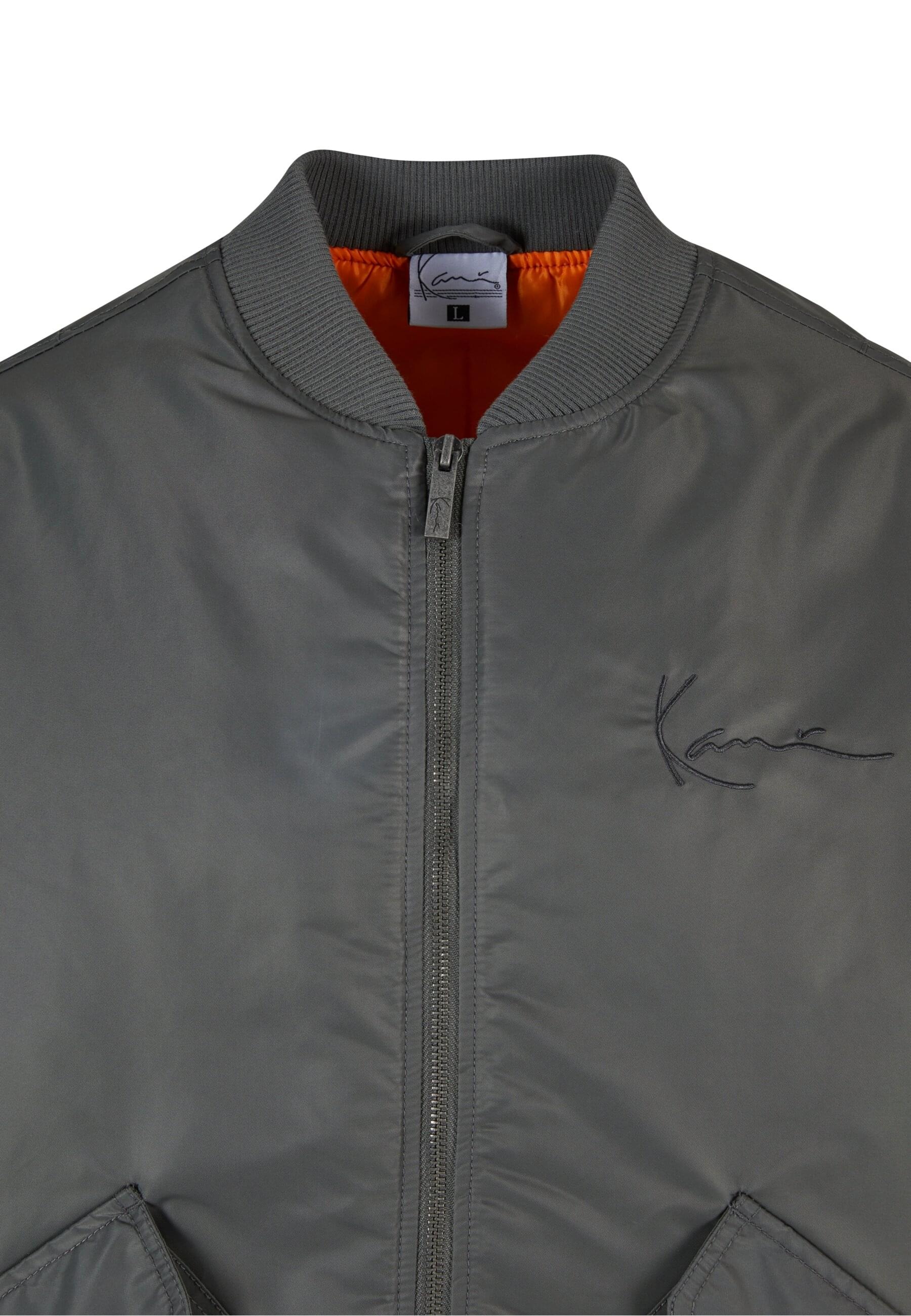 Thumbnail - Karl Kani Bomberjacke "Karl Kani Karl Kani Small Signature Distressed Bomber Jacket" 1 Stk. tlg. ohne Kapuze