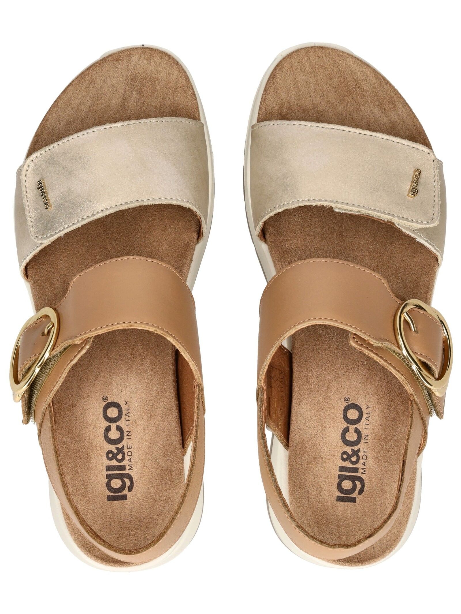 IGI & CO Keilsandalette »IGI & CO Sandalen Leder«
