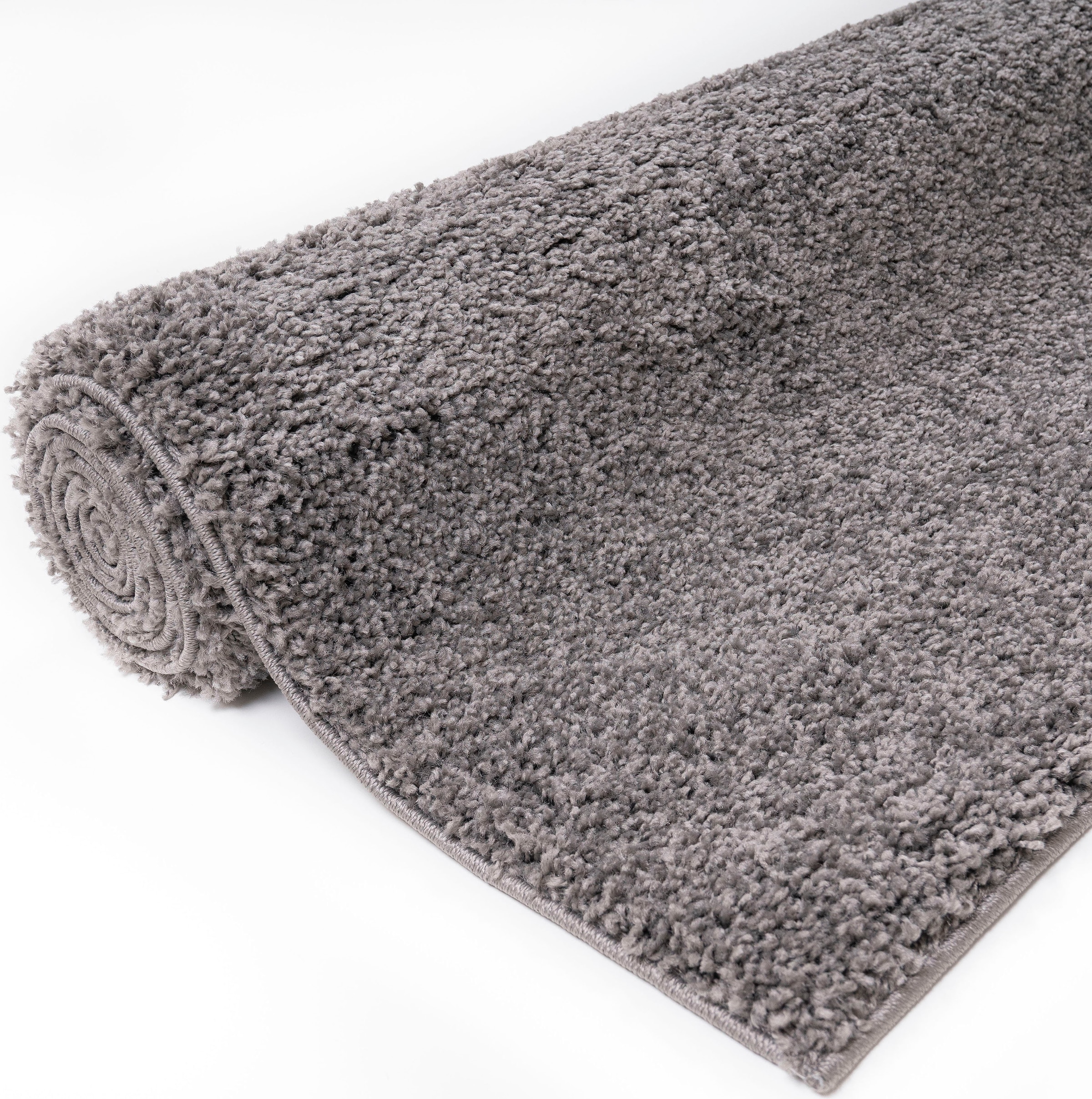 Home affaire Hochflor-Teppich »Shaggy 30«, rechteckig, 30 mm Höhe, Teppich, Uni Farben, besonders weich und kuschelig