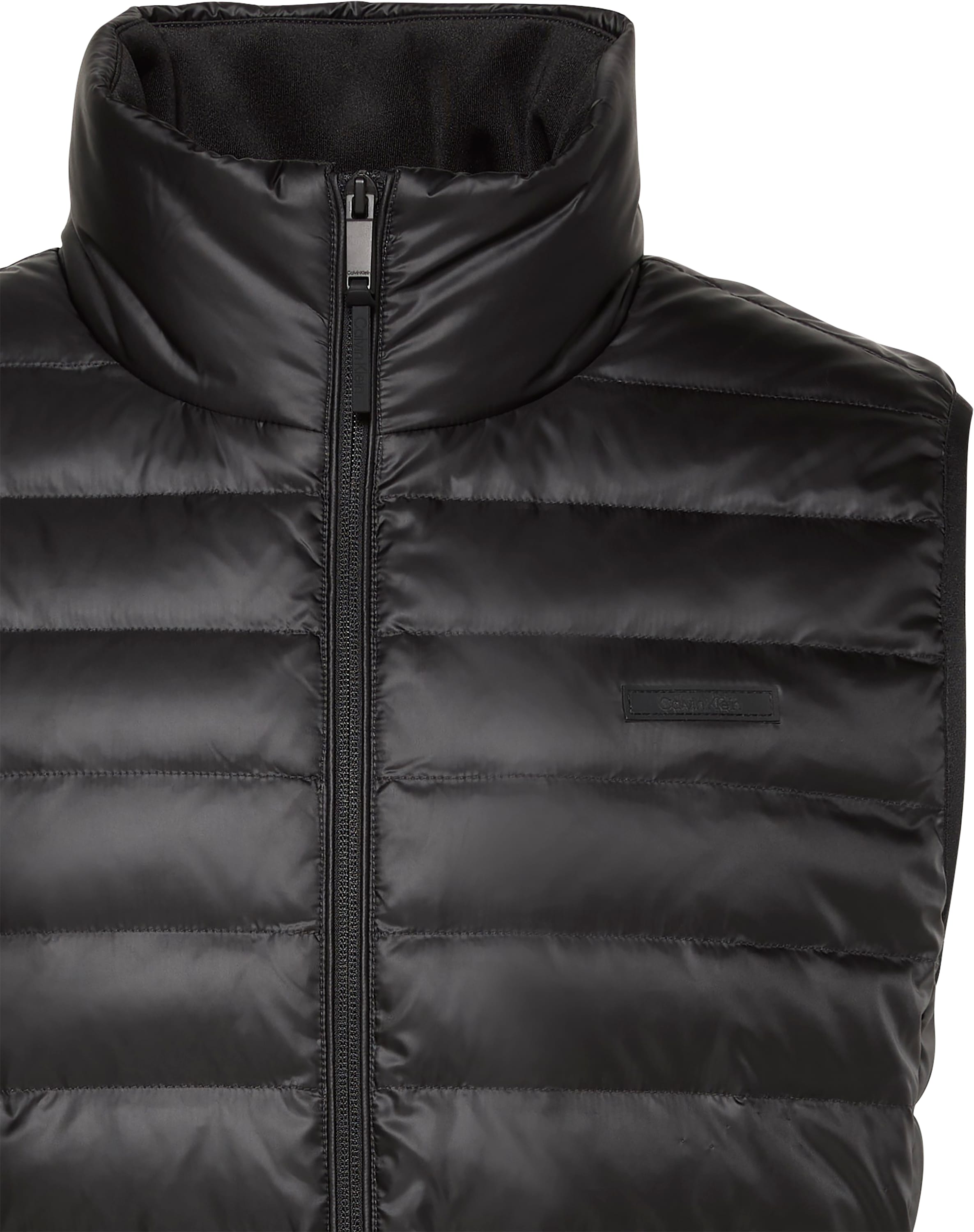 Calvin Klein Steppweste »SLVLSS LT WT NYLON PUFFER VEST«, Mit Rundhalsausschnitt