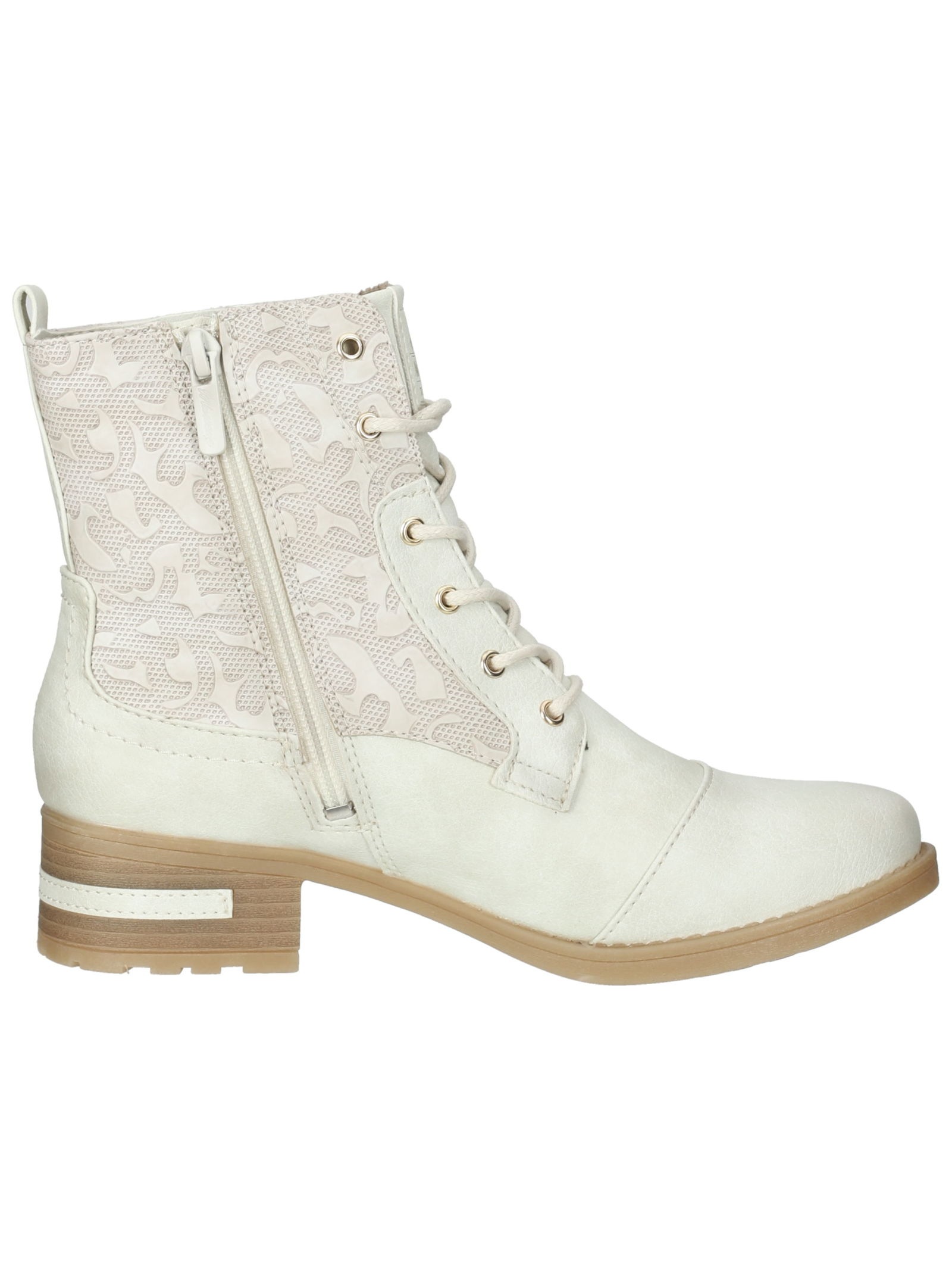 Mustang Shoes Schnürstiefelette »Mustang Shoes Stiefelette Lederimitat«