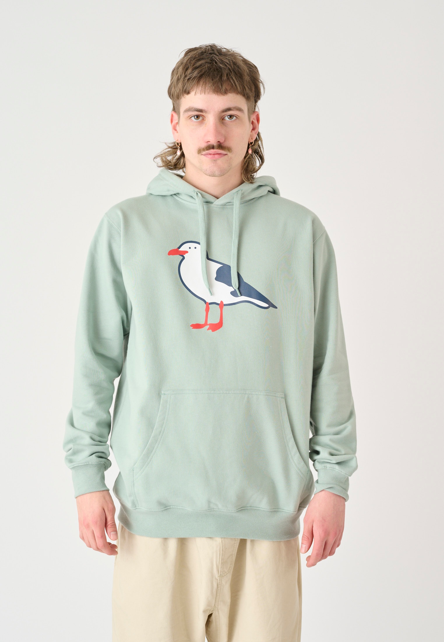 Cleptomanicx Kapuzensweatshirt »OG Gull«, mit trendigem Frontprint kaufen