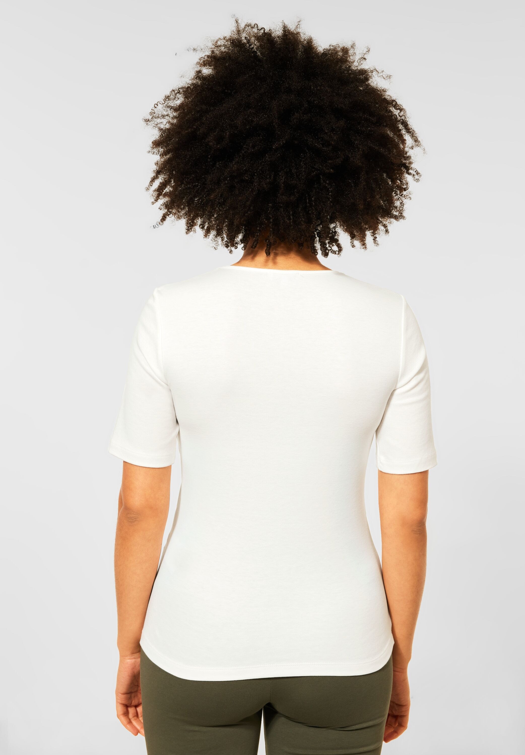 STREET ONE T-Shirt, im soften Baumwoll-Mix