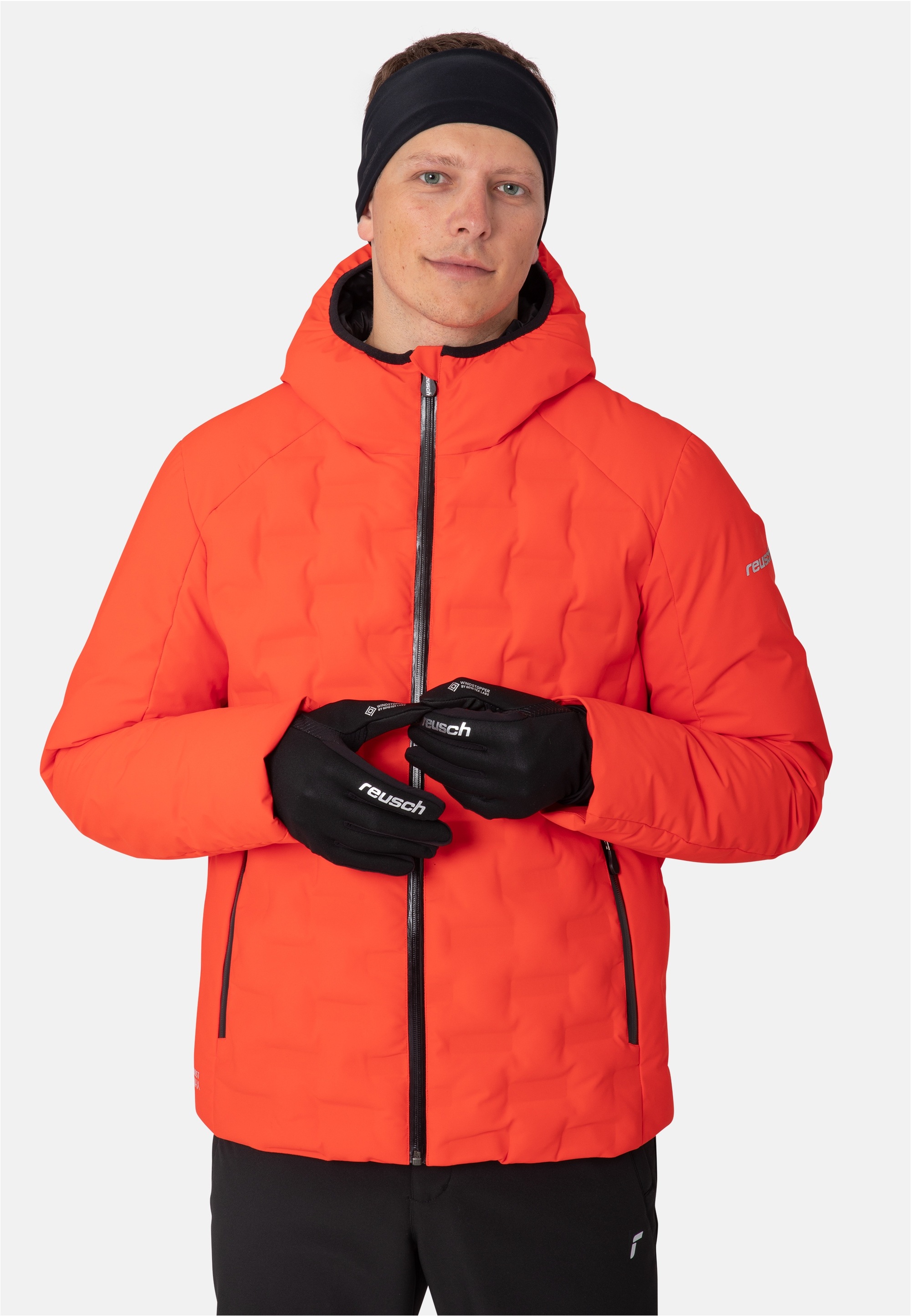Reusch Skihandschuhe »Karayel WINDSTOPPER® TOUCH-TEC«, in winddichter und extra atmungsaktiver Qualität