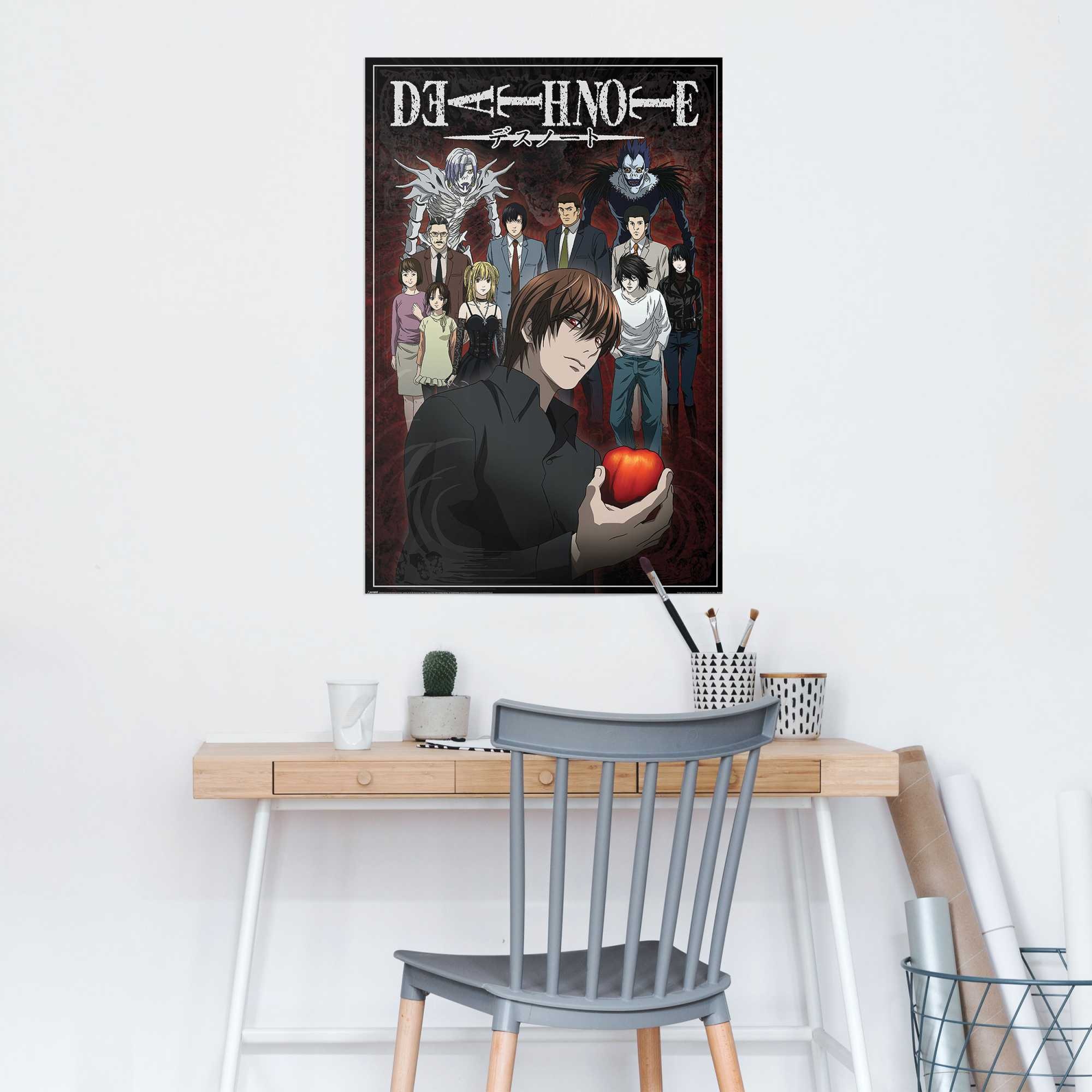 Reinders Poster "Death Note" Teenager Zimmer - Schwarz - 150 gr. Papier - F günstig online kaufen