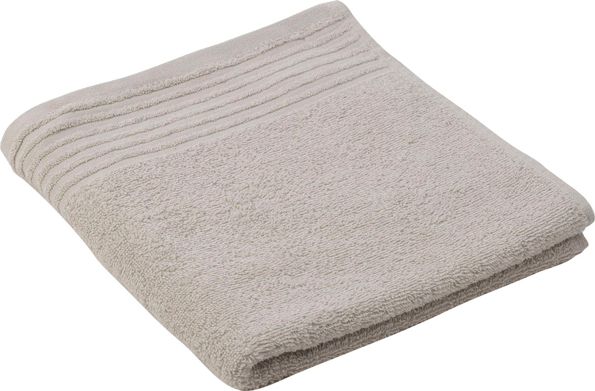 Gözze Handtücher "Hanna" im Set, moderne Uni-Farben, mit strukturierter Bor günstig online kaufen