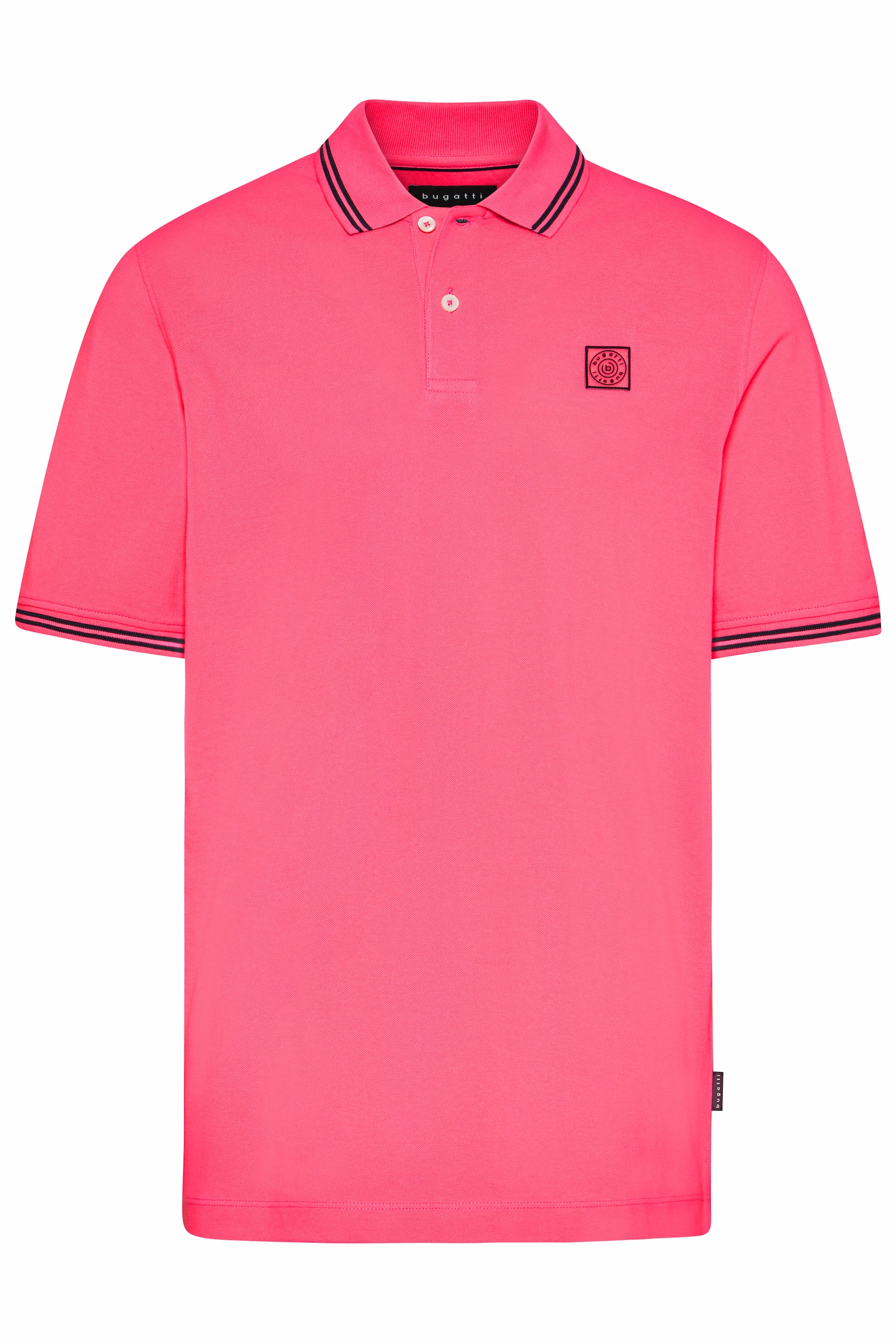 bugatti Poloshirt, mit Kontraststreifen