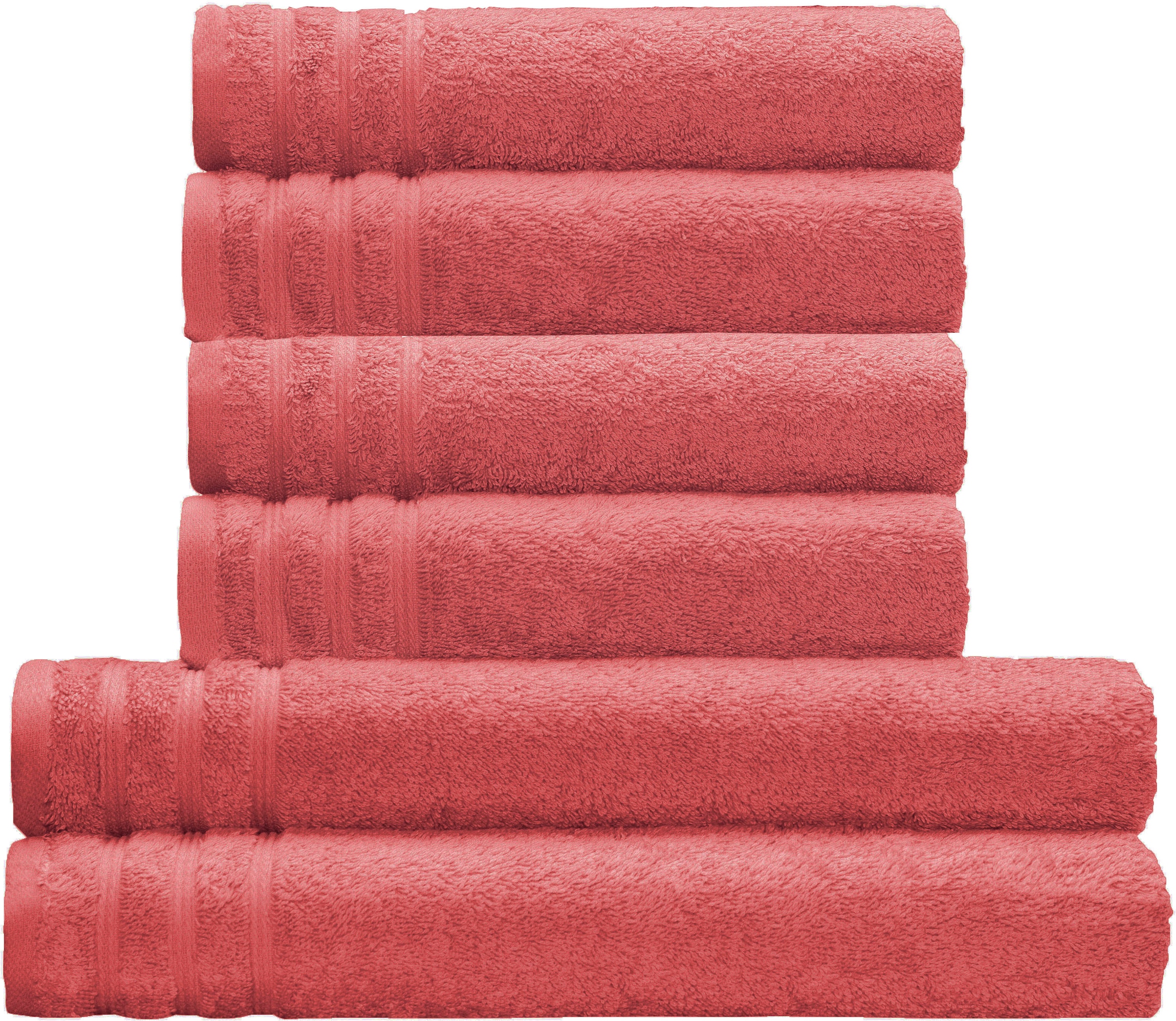 Kleine Wolke Handtuch Set "Royal, 6 Stück (4 Handtücher 50/100 cm + 2 Dusch günstig online kaufen