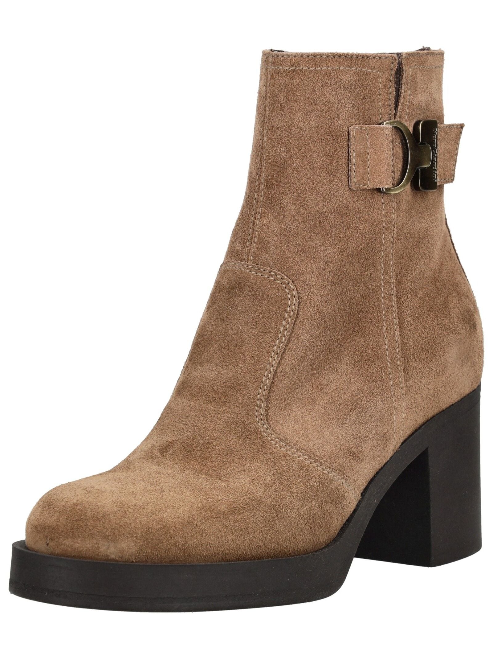 Nero Giardini High-Heel-Stiefelette "Nero Giardini Stiefelette Veloursleder günstig online kaufen