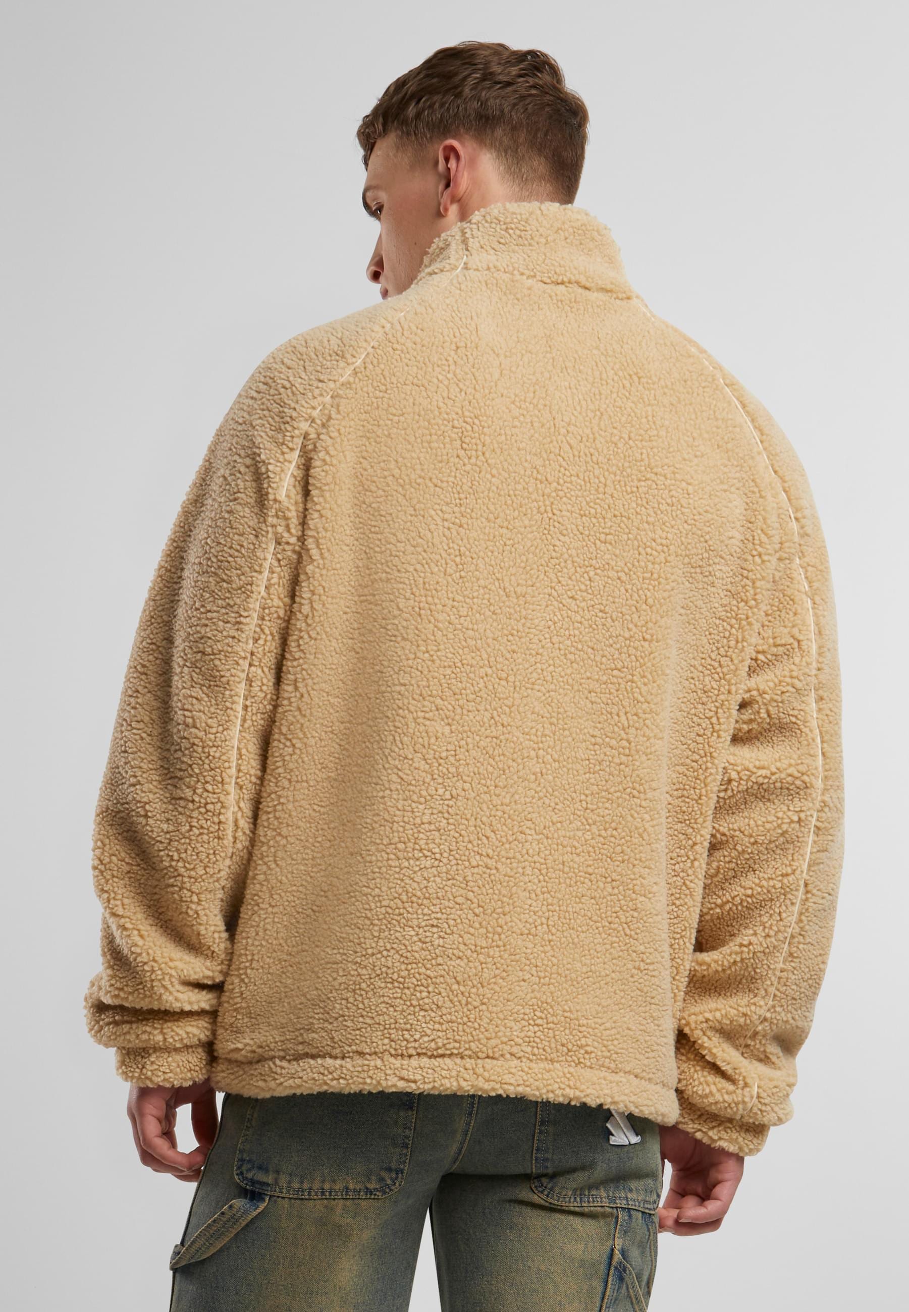 Karl Kani Allwetterjacke »Karl Kani Karl Kani Metal Signature Teddy Jacket«, (1 St.), ohne Kapuze