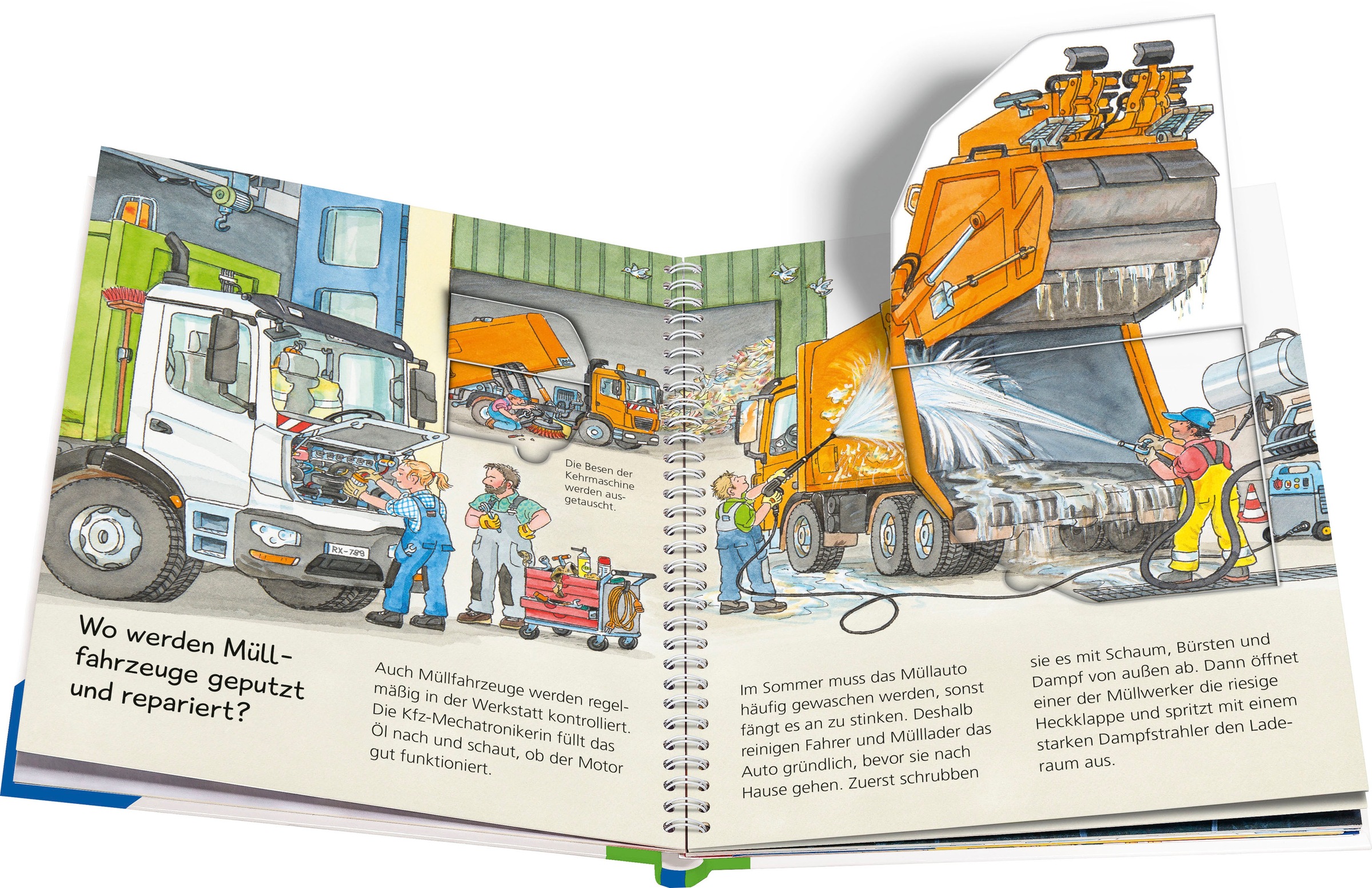 Ravensburger Buch »Die Müllfahrzeuge - Wieso? Weshalb? Warum? Junior«, Made in Germany