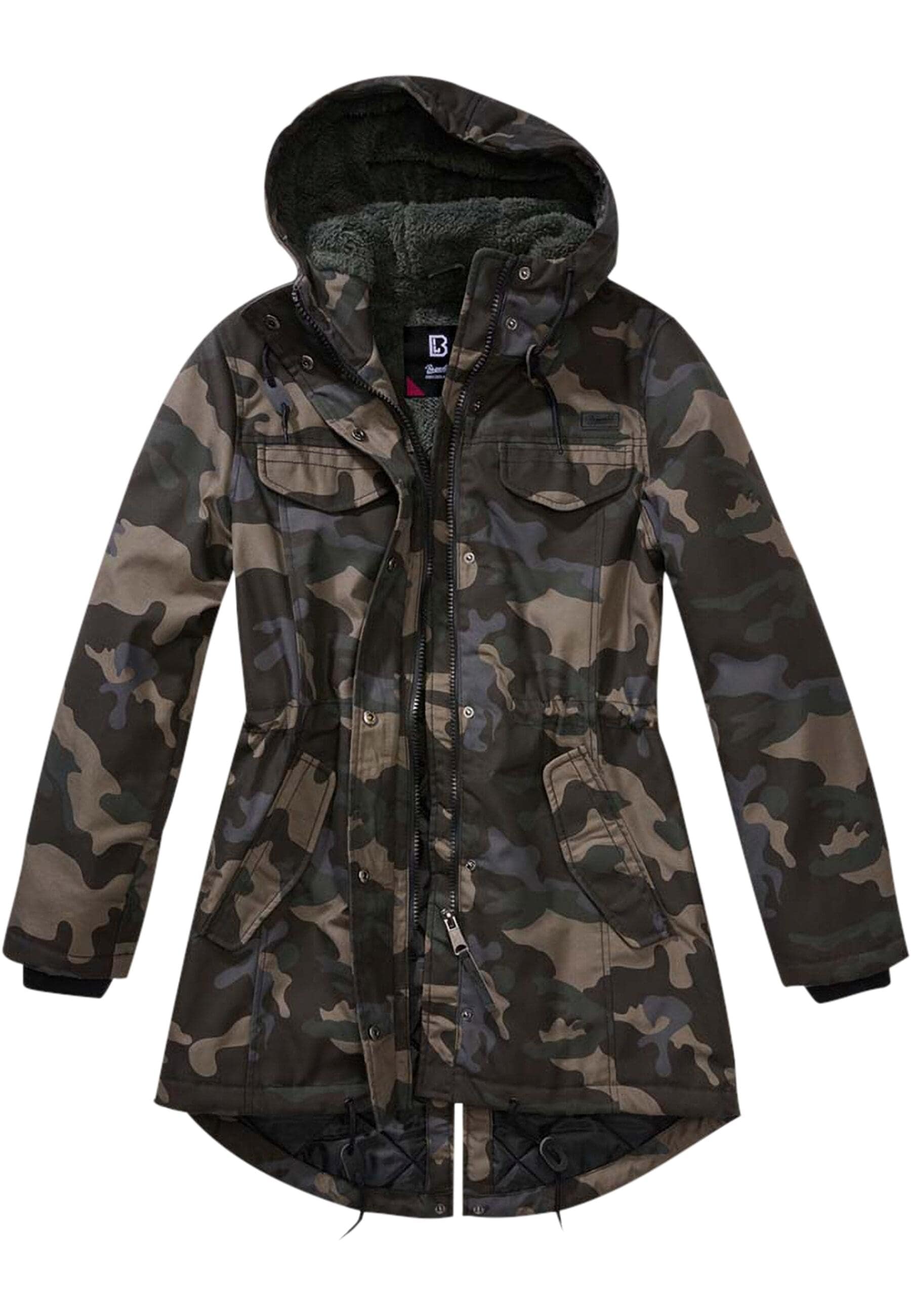 Brandit Parka "Brandit Damen Ladies Marsh Lake Parka", (1 St.), mit Kapuze