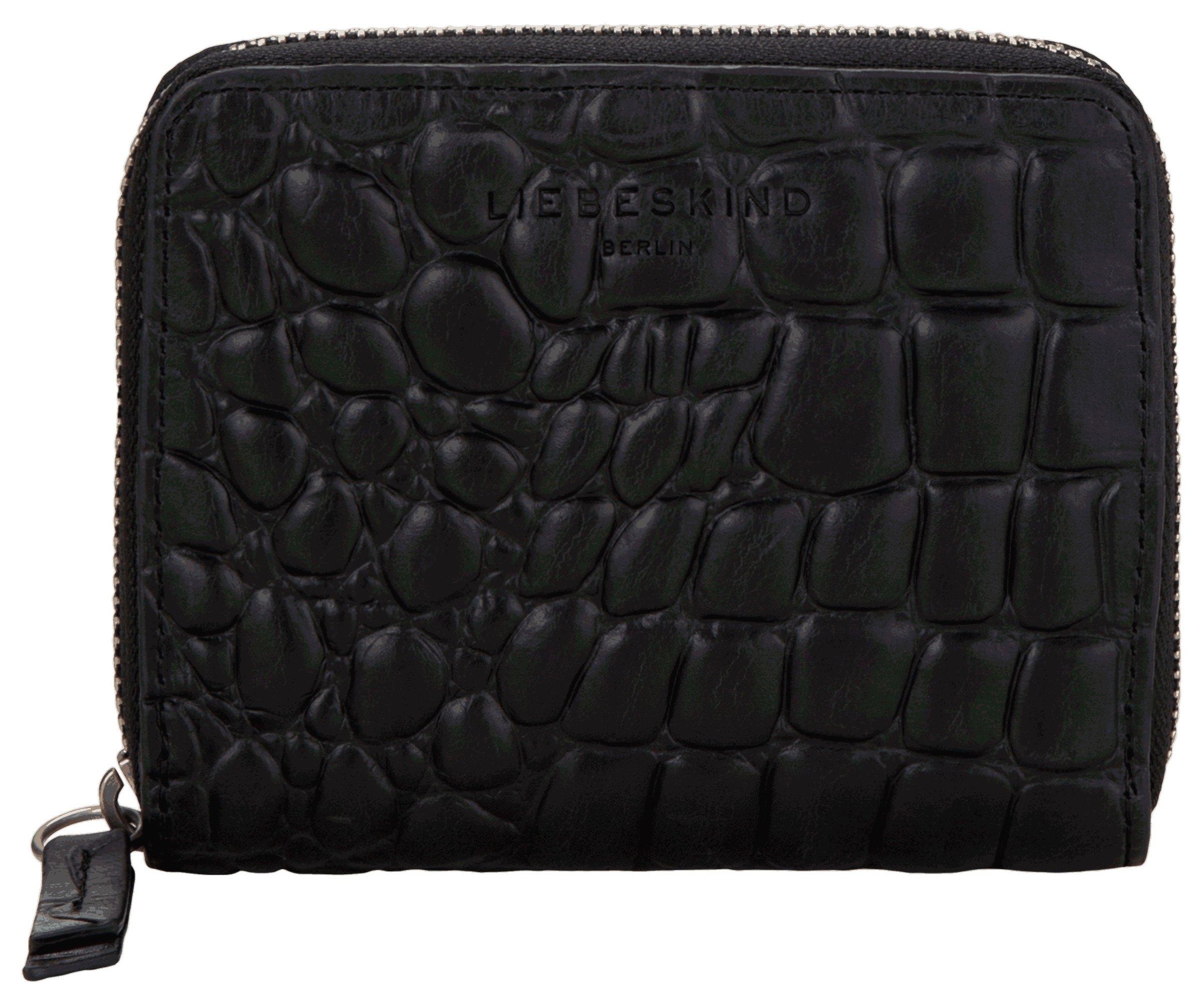 Geldbörse »Croco Conny«, Kroko Optik, Crossbody, zertifiziert nach Leather Working Group