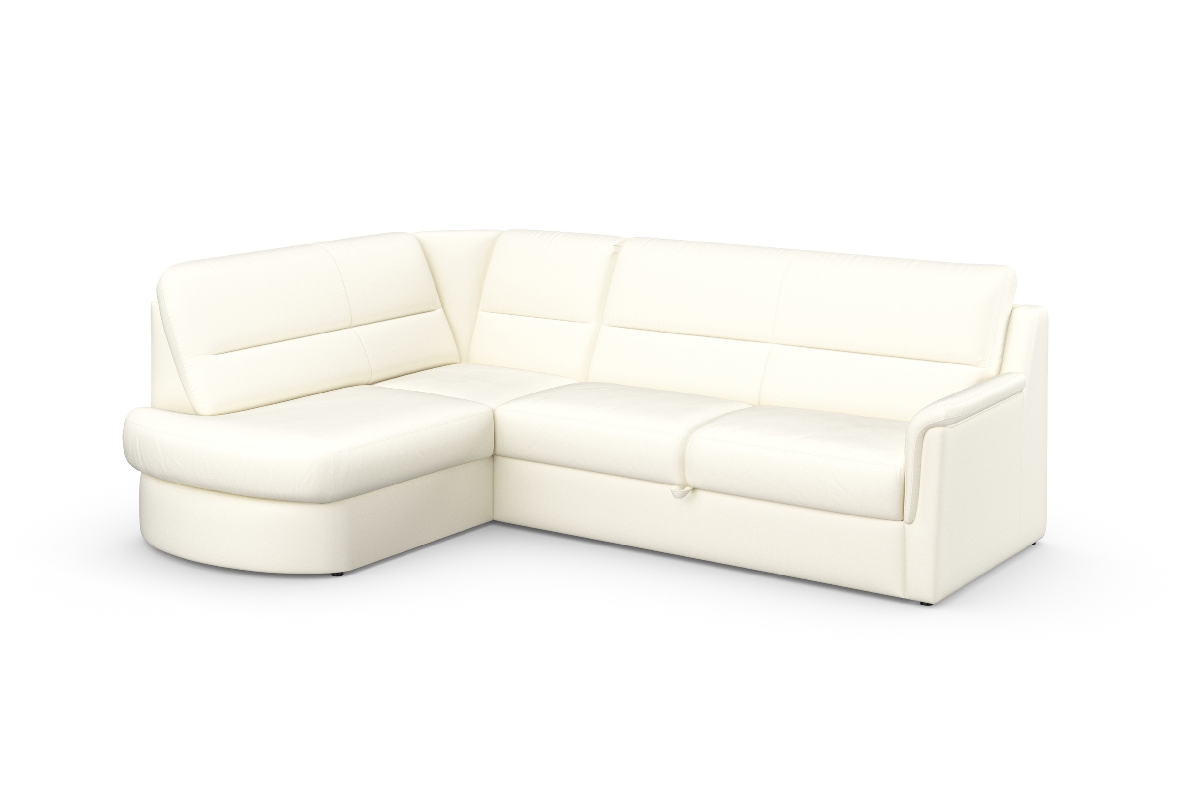 sit&more Ecksofa »Panini L-Form«, wahlweise mit Vorziehsitz und Bettkasten
