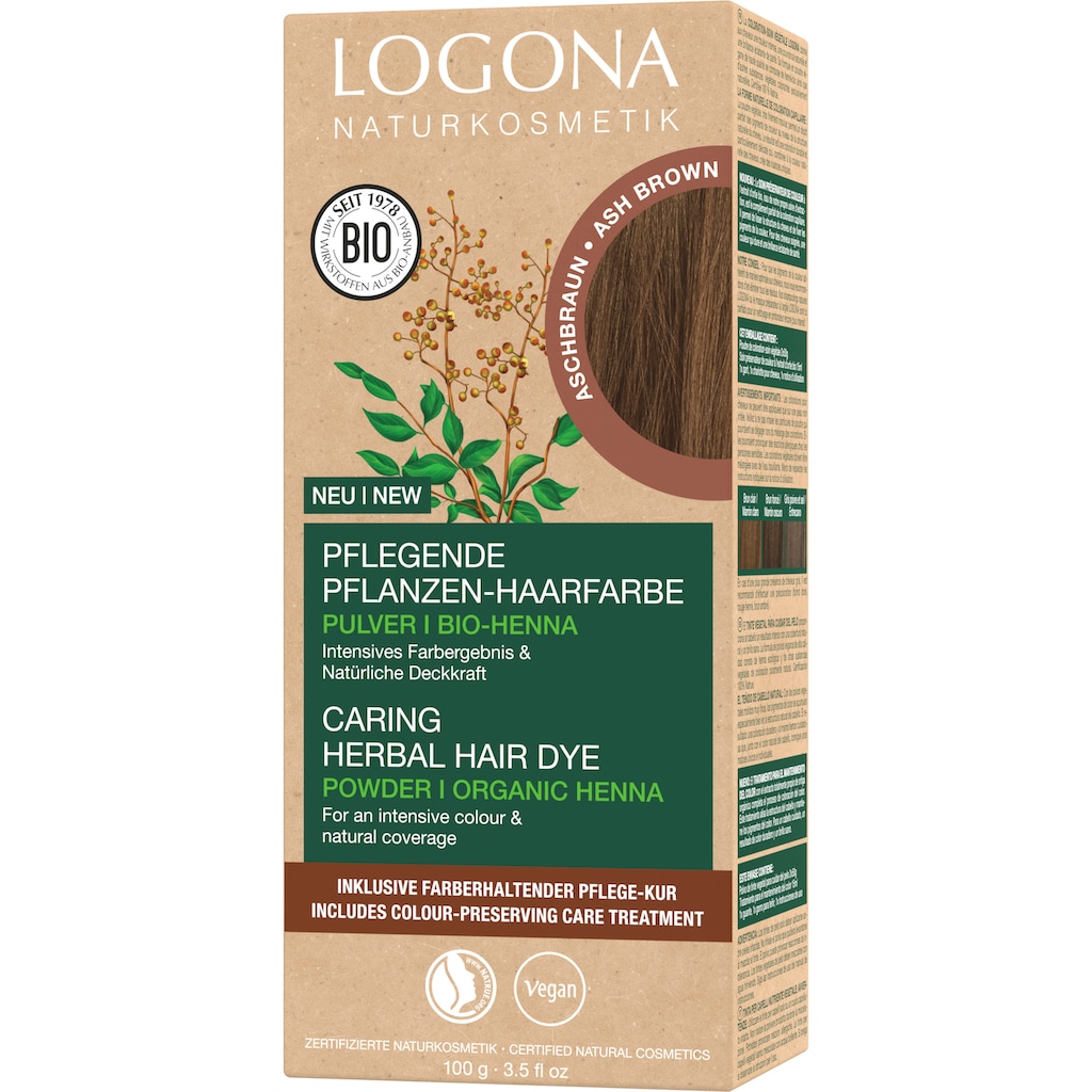 LOGONA Haarfarbe »Pflanzen-Haarfarbe Pulver«