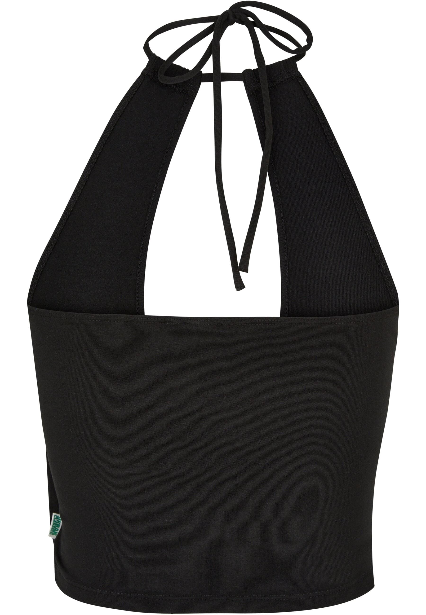 URBAN CLASSICS Muskelshirt »Urban Classics Damen Ladies Short Wraped Neckholder Top«, (1 tlg.)