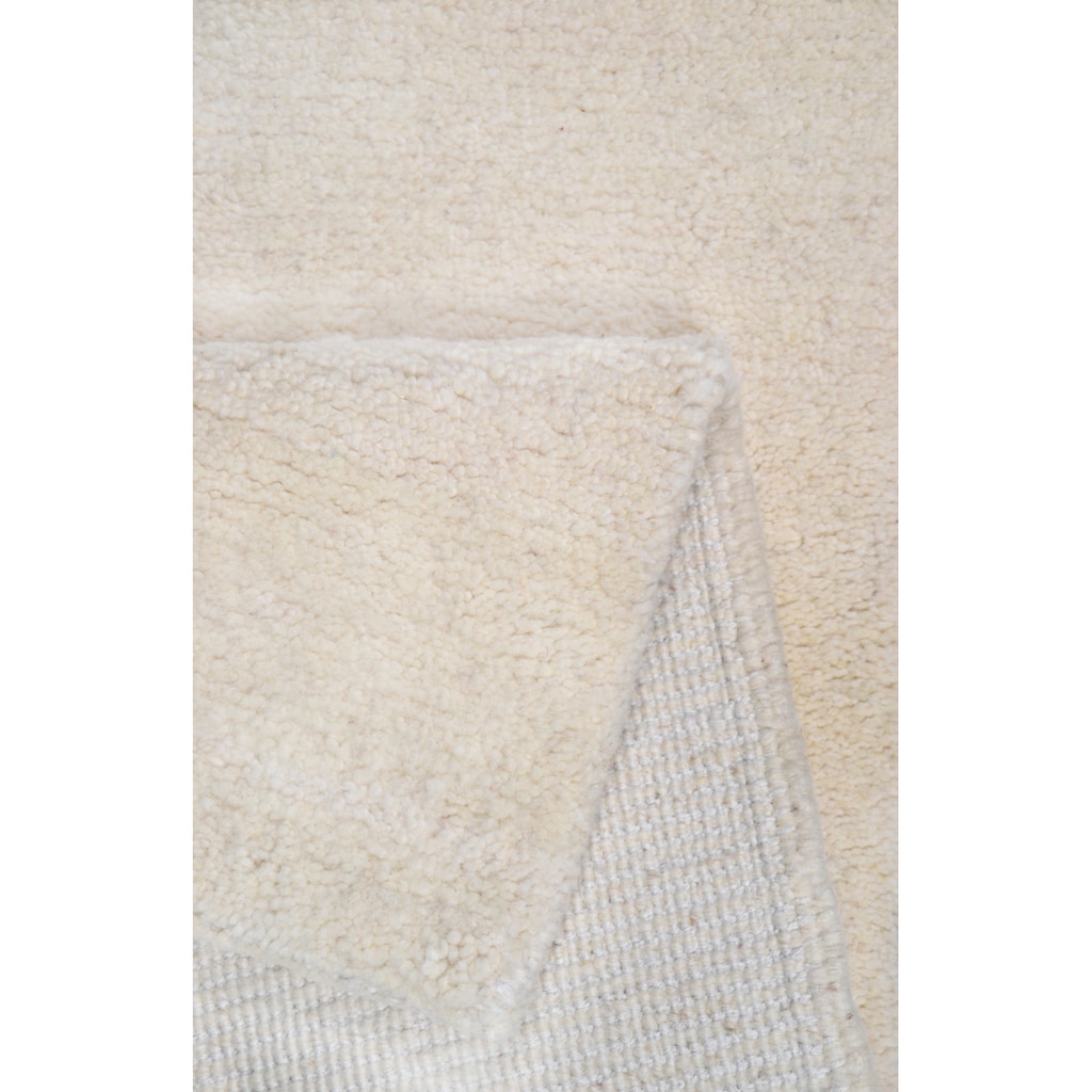 THEKO Wollteppich »Tanger 1«, rechteckig, echter Berber aus Marokko, reine naturbelassene Wolle, handgeknüpft