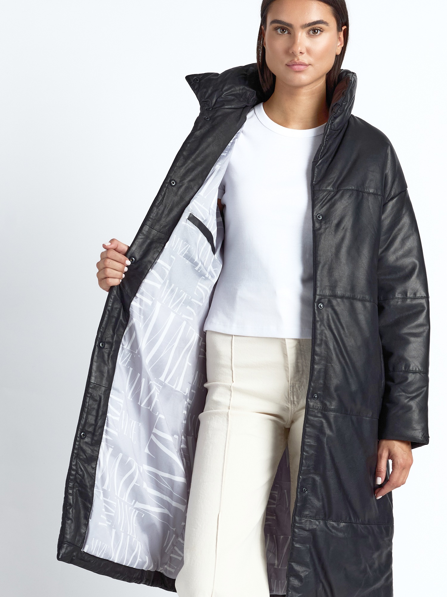 Maze Ledermantel »42023014«