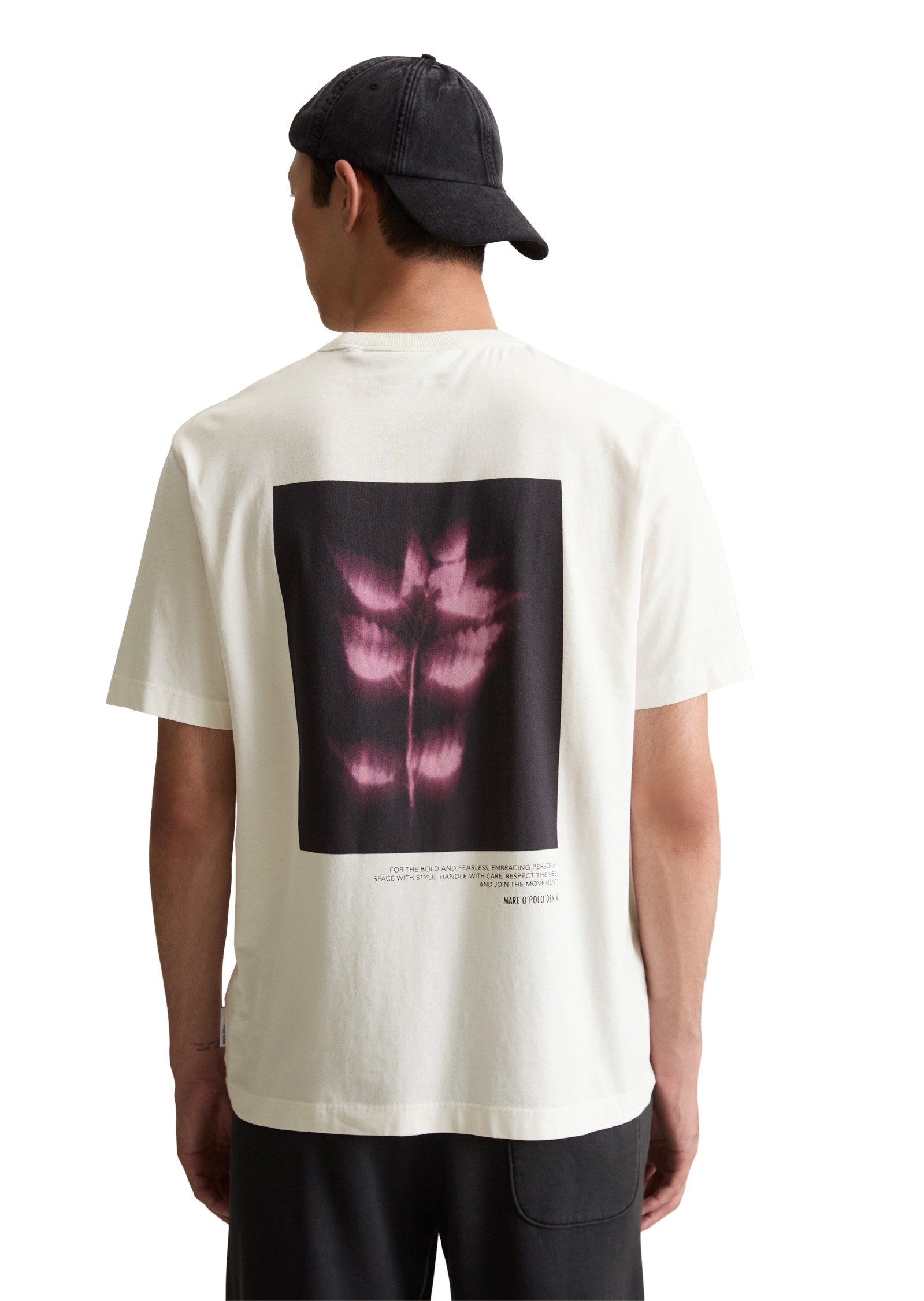 Marc OPolo DENIM T-Shirt relaxed fit mit großem Foto-Rückenprint günstig online kaufen