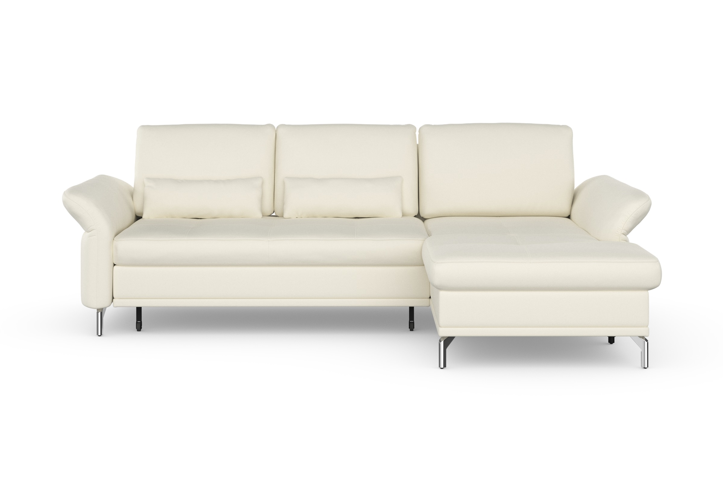 Home affaire Ecksofa "Palm Beach L-Form" Federkern, mit Sitztiefenverstellu günstig online kaufen