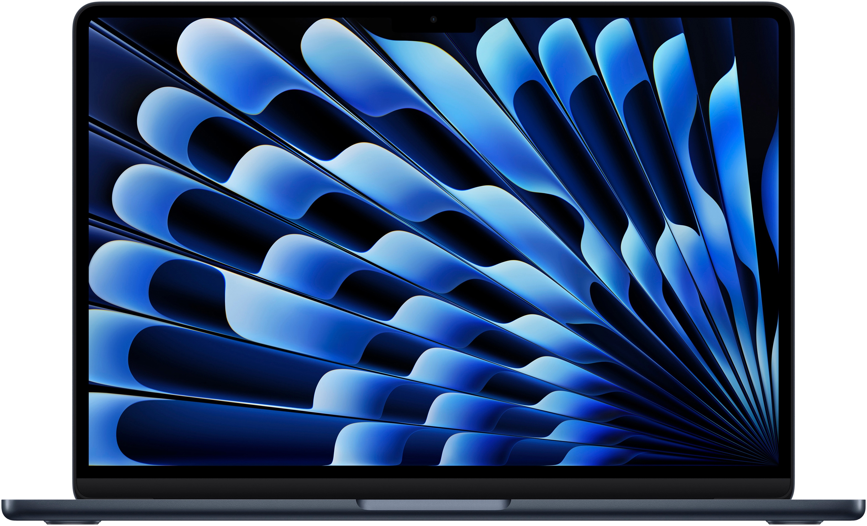 Apple MacBook Air 13 (M4, 2025) 33 cm (13 Zoll) 16 GB RAM 256 GB SSD M4 10-Core 8-Core GPU Mitternacht MW123D/A - Bild 1