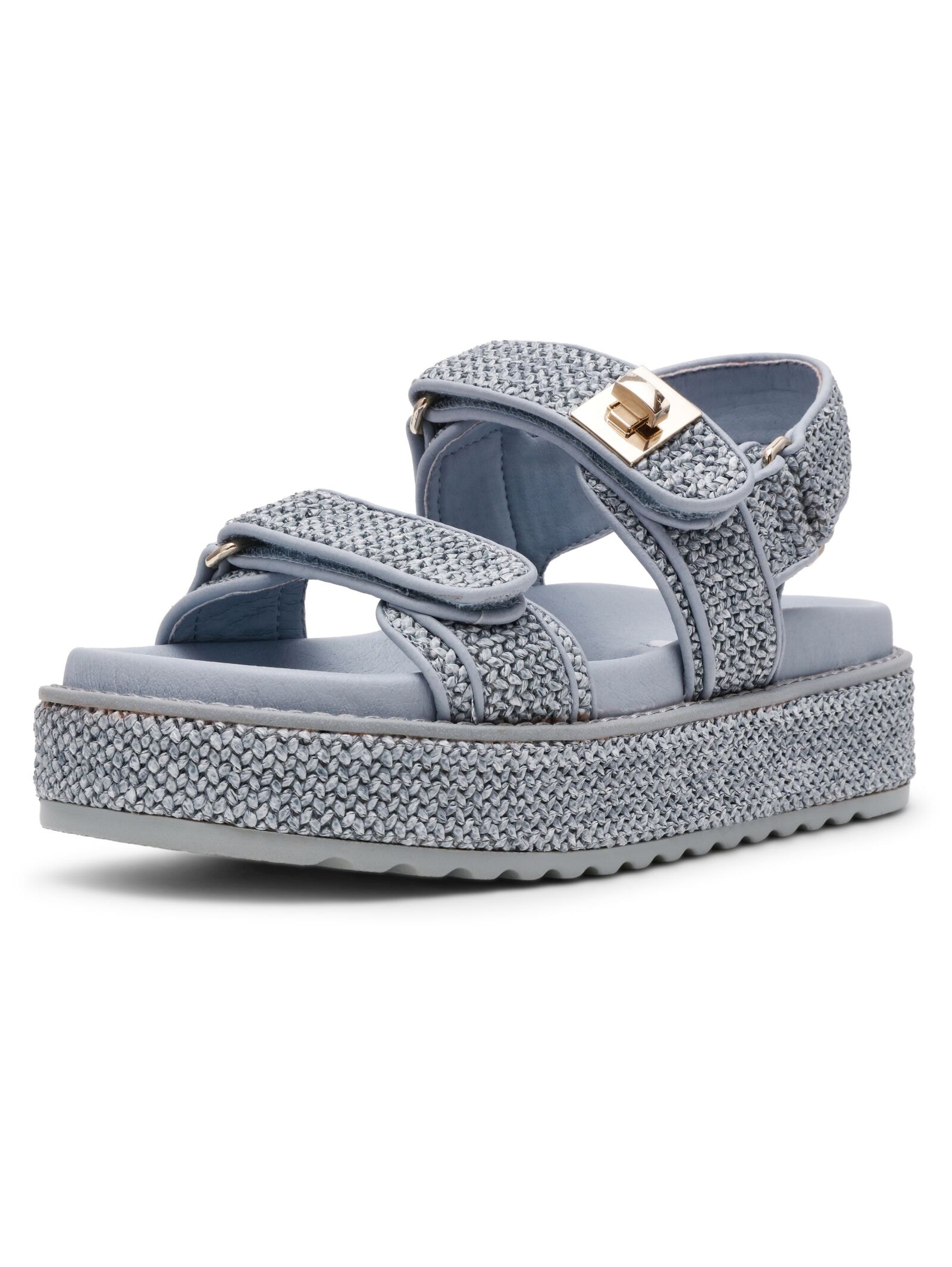 STEVE MADDEN Plateausandaletten »STEVE MADDEN Sandalen Textil«