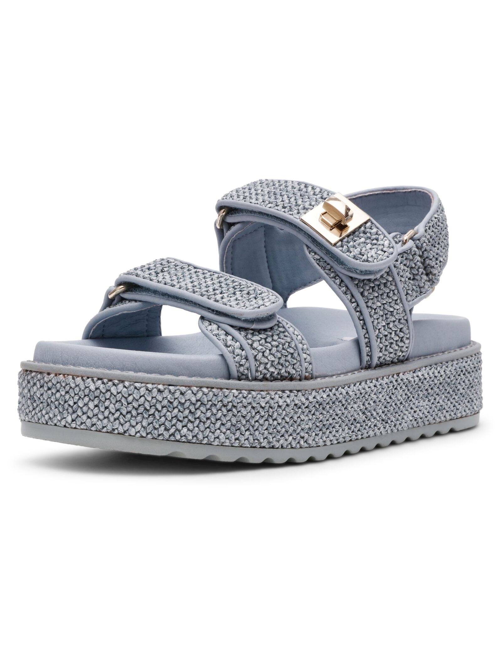 STEVE MADDEN Plateausandaletten "STEVE MADDEN Sandalen Textil"
