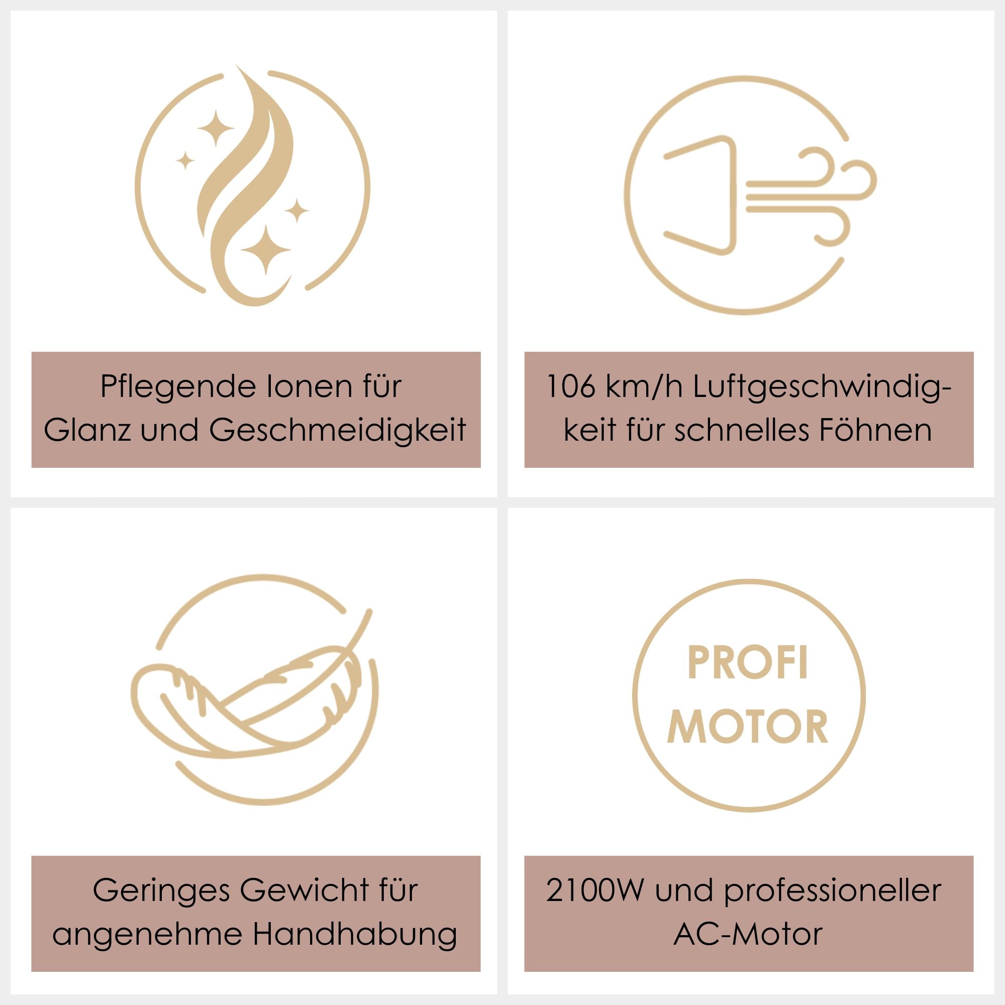 BaByliss Haartrockner »Style Pro 2100« 2.100 W BaByliss Style Pro 2100 Haartrockner mit Ionen für Glanz, 6710DE