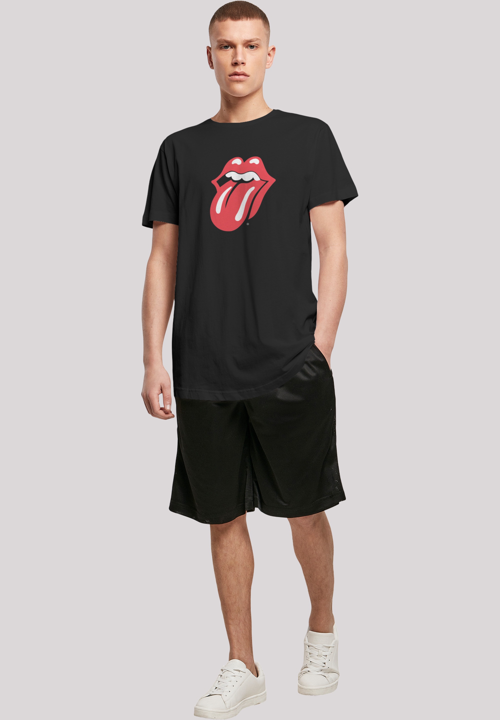 F4NT4STIC T-Shirt Rockband Tongue | Classic Print »The bestellen BAUR ▷ Stones Rolling Black«