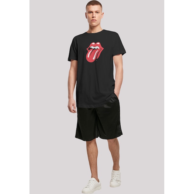 F4NT4STIC T-Shirt »The Rolling Stones Rockband Classic Tongue Black«, Print  ▷ bestellen | BAUR