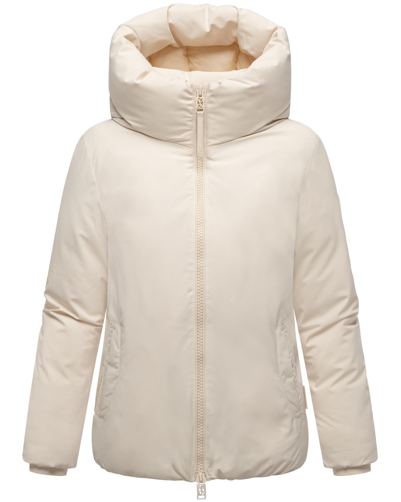 Navahoo Winterjacke »Blütenlicht 14«, mit Kapuze, Warme Damenjacke mit hohem Kragen