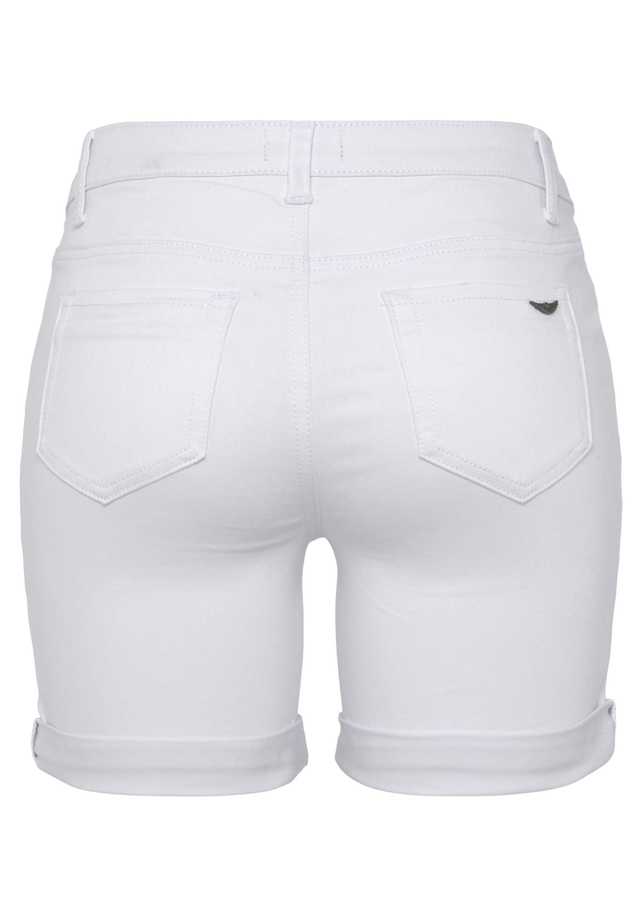 Arizona Jeansshorts »Ultra-Stretch«, extra eng geschnitten, krempelbare Beinabschlüsse