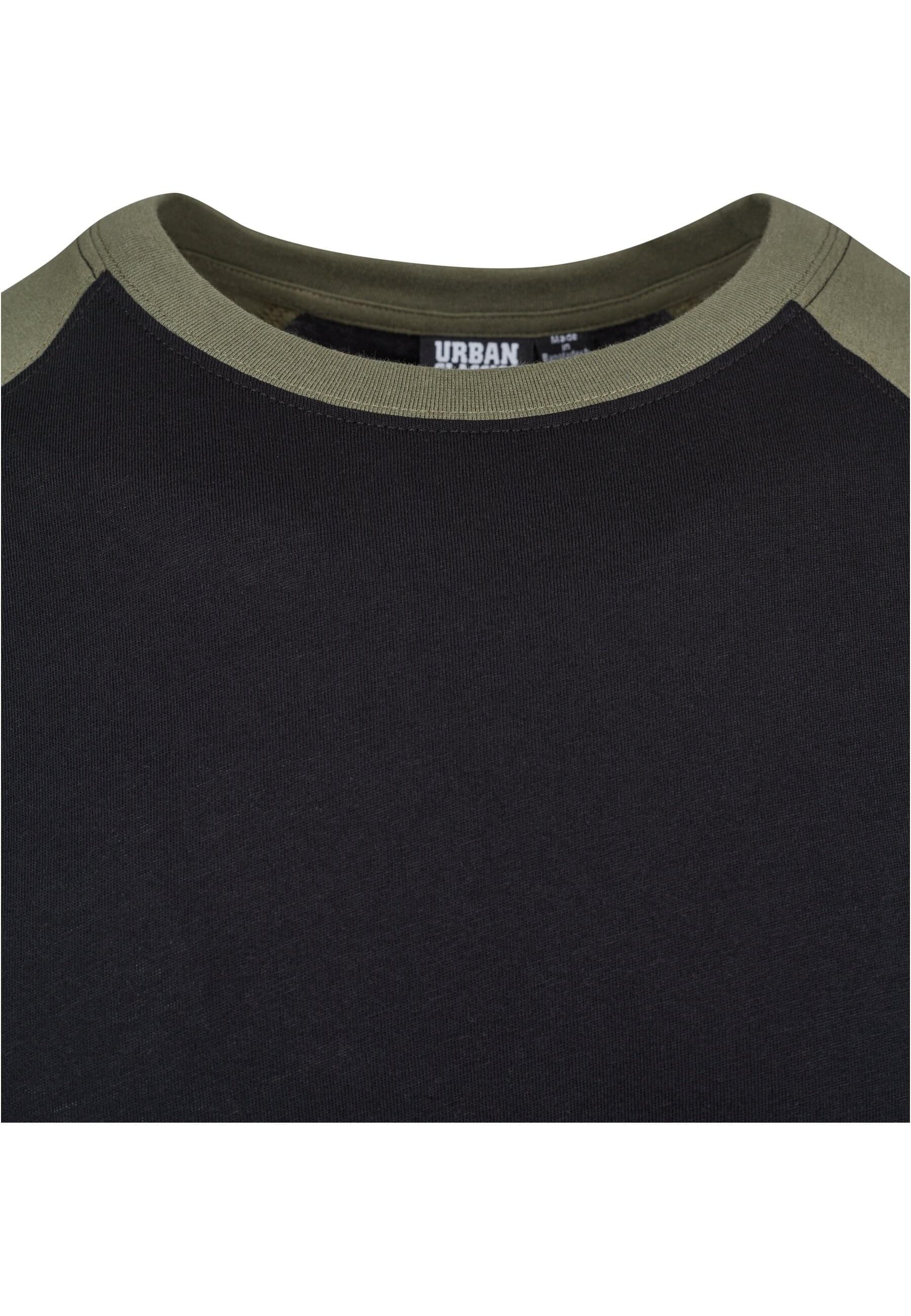 URBAN CLASSICS T-Shirt »Urban Classics Herren Raglan Contrast Tee«