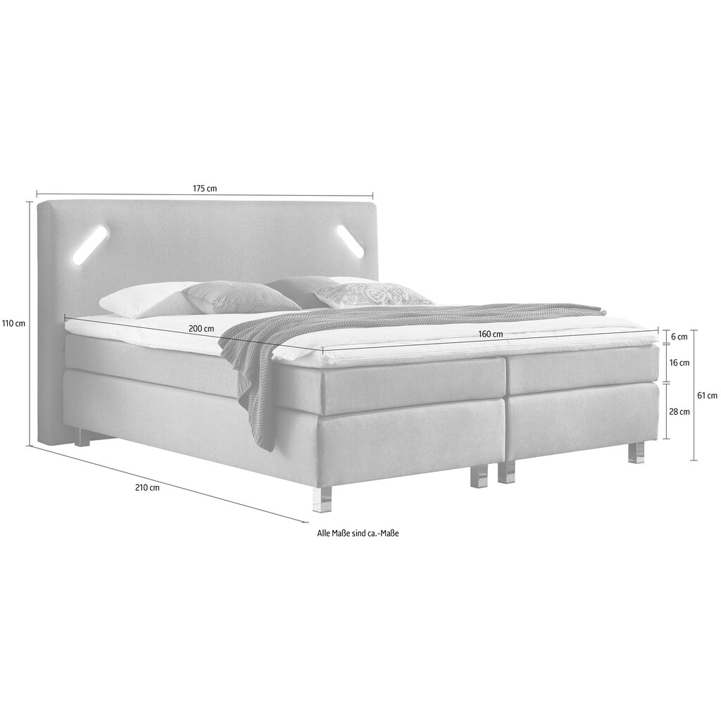 Westfalia Schlafkomfort Boxspringbett