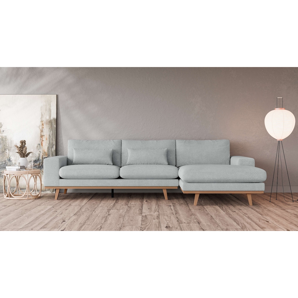 Home affaire Ecksofa »Torino B/T/H: 282/151/81 cm«