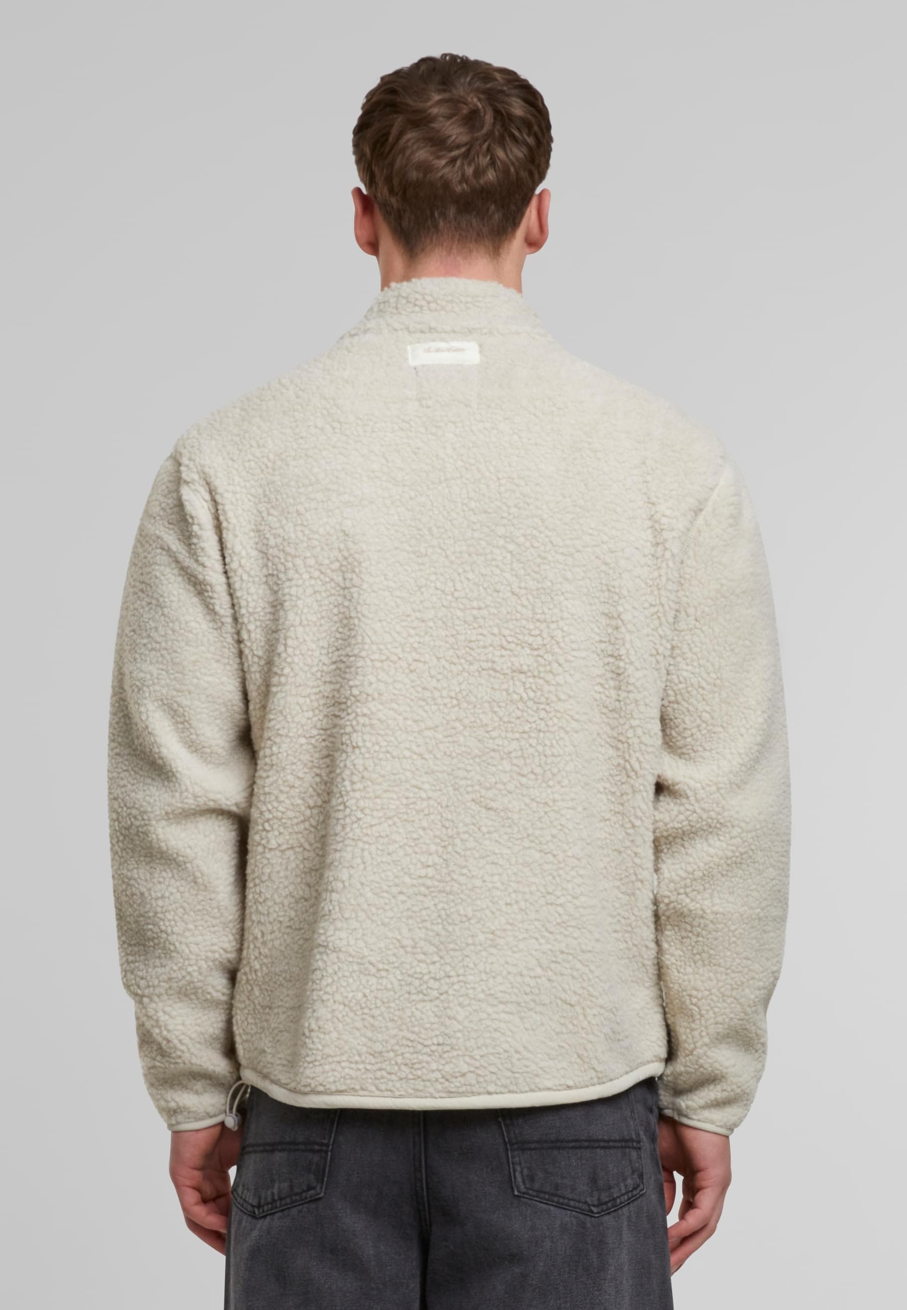 Another Cotton Lab Allwetterjacke »Another Cotton Lab Sherpa Jacket«, (1 St.), ohne Kapuze