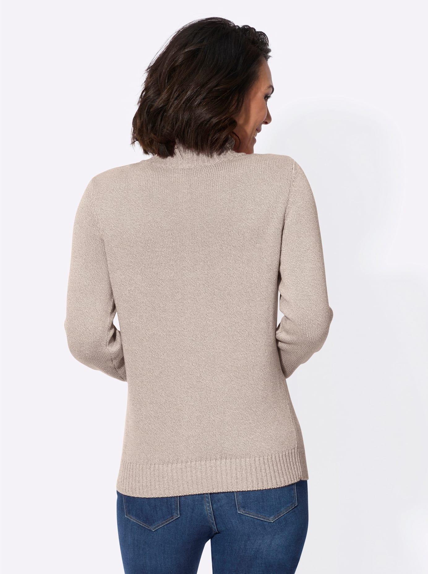 Casual Looks Strickpullover "Stehkragen-Pullover" günstig online kaufen