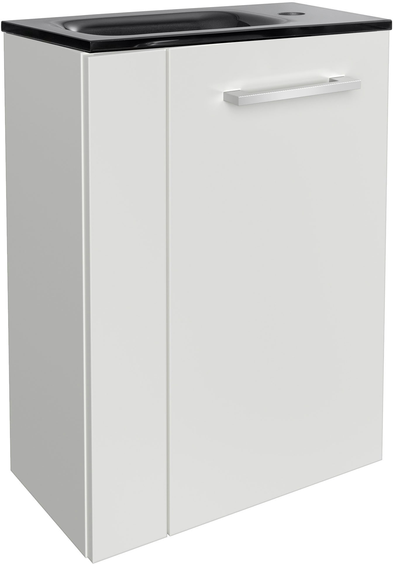 FACKELMANN Waschtisch "SBC" Set, bestehend aus Becken und Unterbau, Breite ca. 45 cm