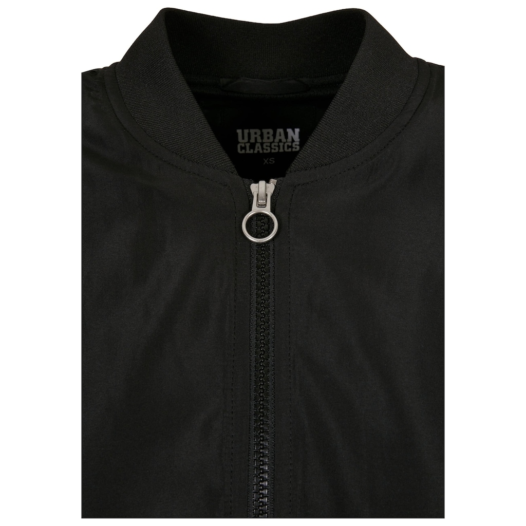 URBAN CLASSICS Anorak »Urban Classics Damen Ladies Recycled Batwing Bomber Jacket«, (1 St.), ohne Kapuze