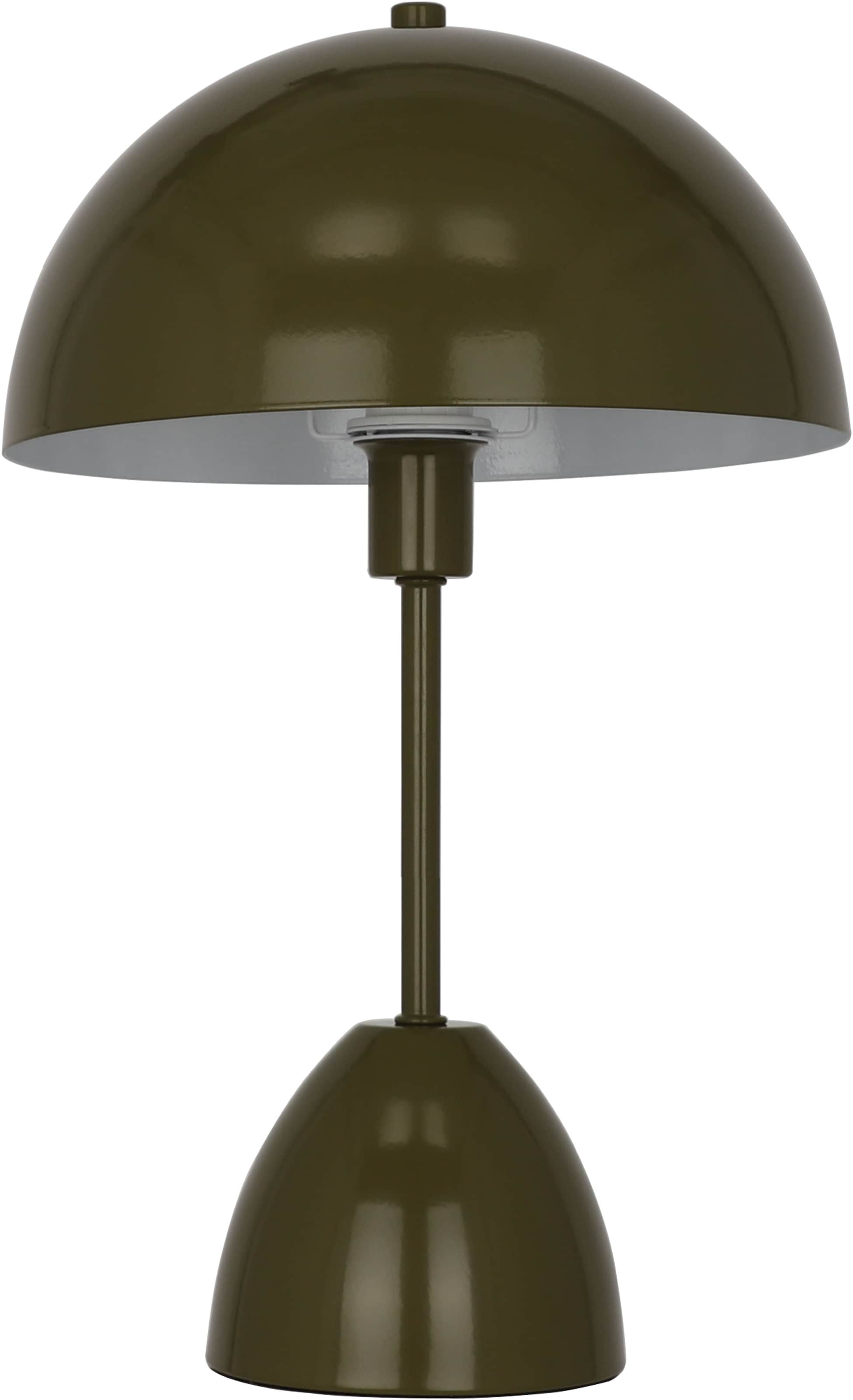OTTO home Tischleuchte »Dorrio Pilzlampe« E14 1 Stk. Textilkabel blendfreie Nachttischleuchte, Tischlampe, E14, Pilz, Lampe