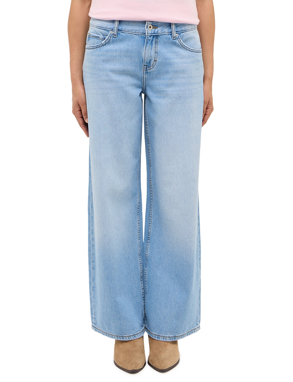 MUSTANG Weite Jeans "Damen Style Medley Wide Leg"