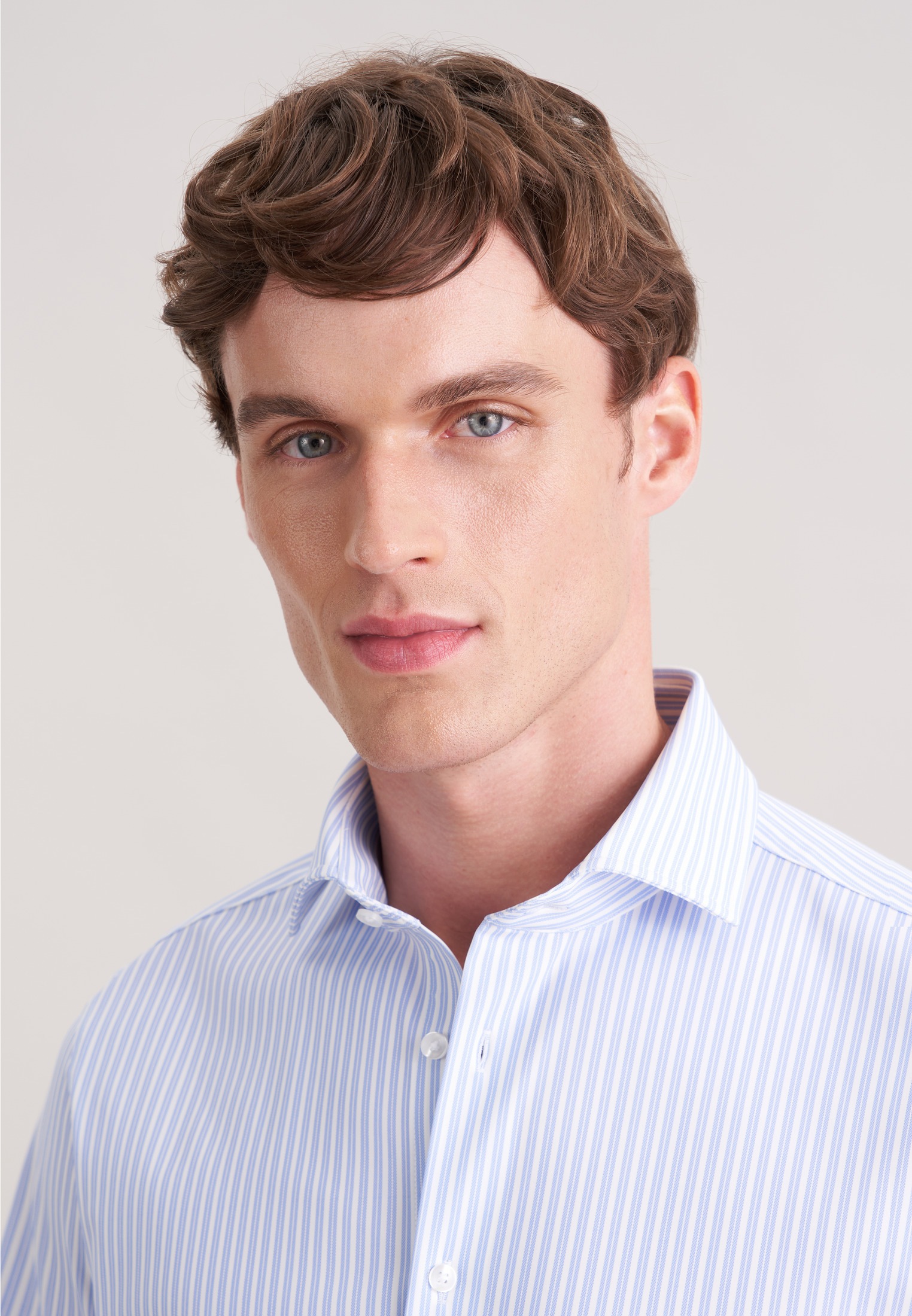 seidensticker Businesshemd »Schwarze Rose« Slim 1/1 Kentkragen Druck