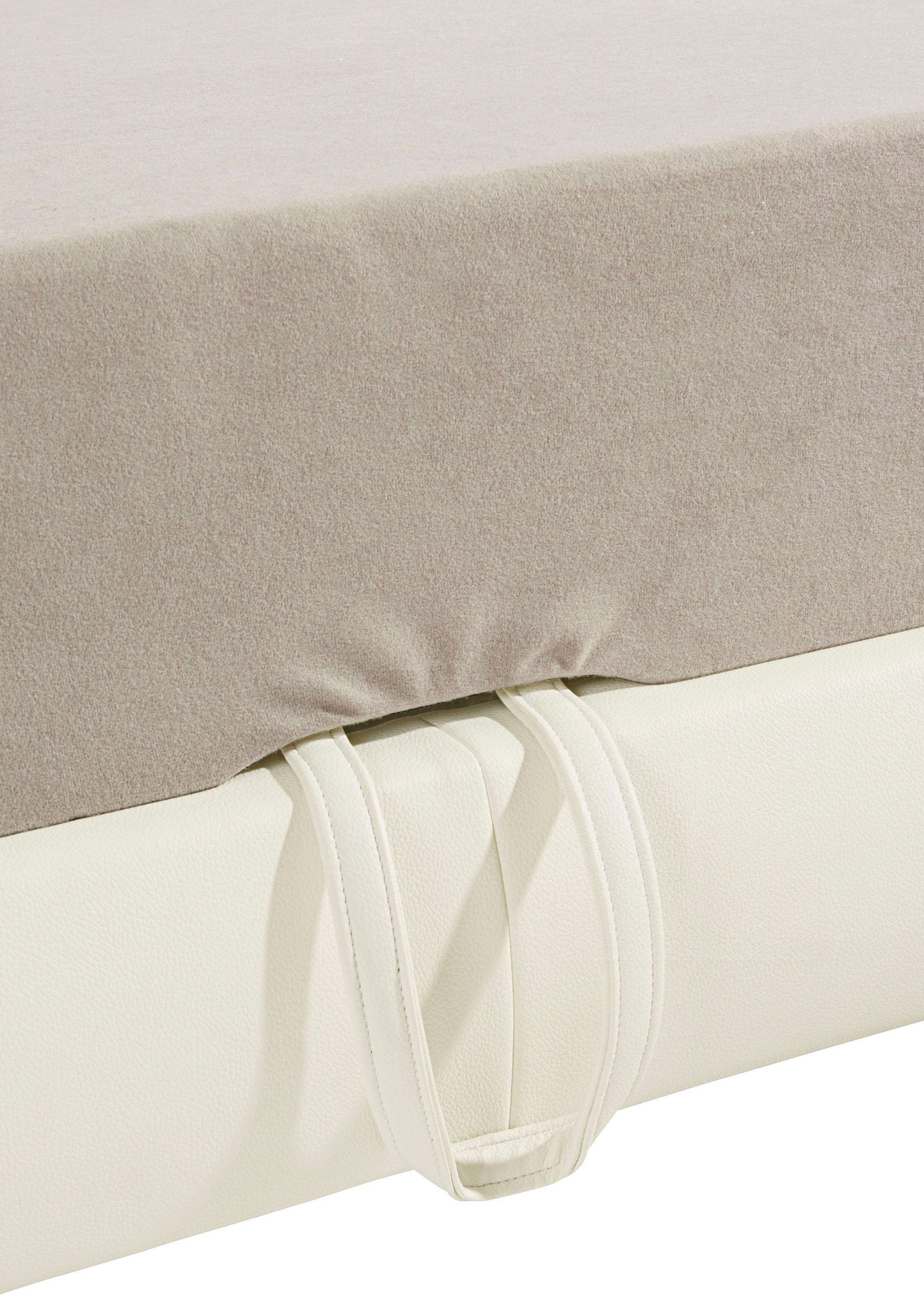 exxpo - sofa fashion Ecksofa »Mantua, L-Form«, mit Kopf- bzw. Rückenverstellung, Bettfunktion u. Bettkasten