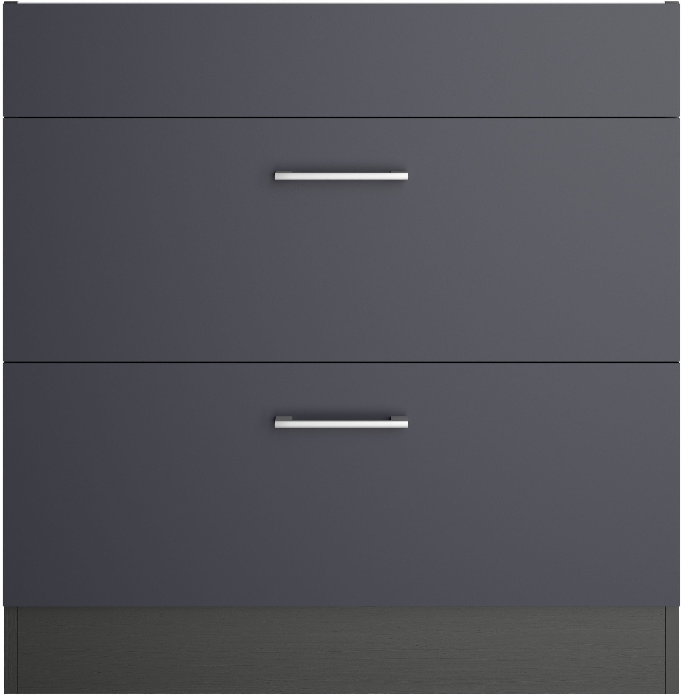 KOCHSTATION Kochfeldumbauschrank »KS-Milan«, HELD Möbel, Kochfeldumbau 80 cm, matte oder hochglänzende Fronten