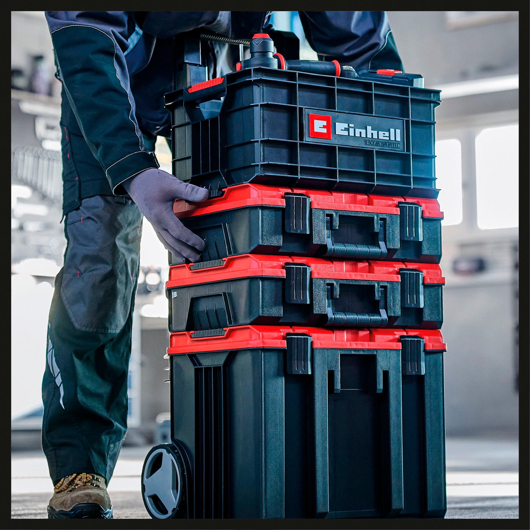 Einhell Werkzeugbox »Systemkoffer E-Case« Werkzeugkiste