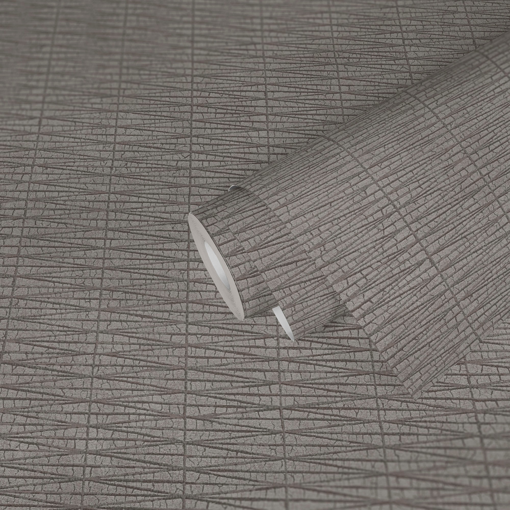 Thumbnail - A.S. Création Vliestapete "Hygge" Flechtoptik  Strukturmuster  glänzend strukturiert Metallic Tapete Struktur Tapeten Wo...